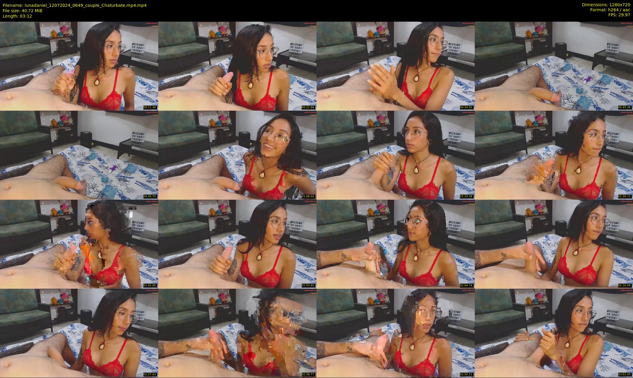 lunadaniel — 4 minute Chaturbate couple cam show recording, 720p, Jul 12, 2024