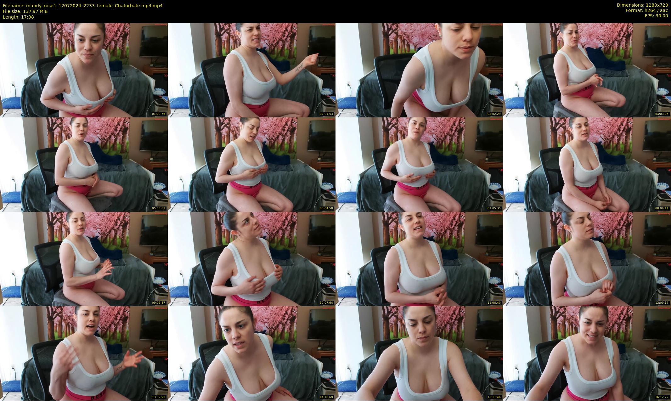 mandy_rose1 — 18 minute Chaturbate female cam show recording, 720p, Jul 12, 2024