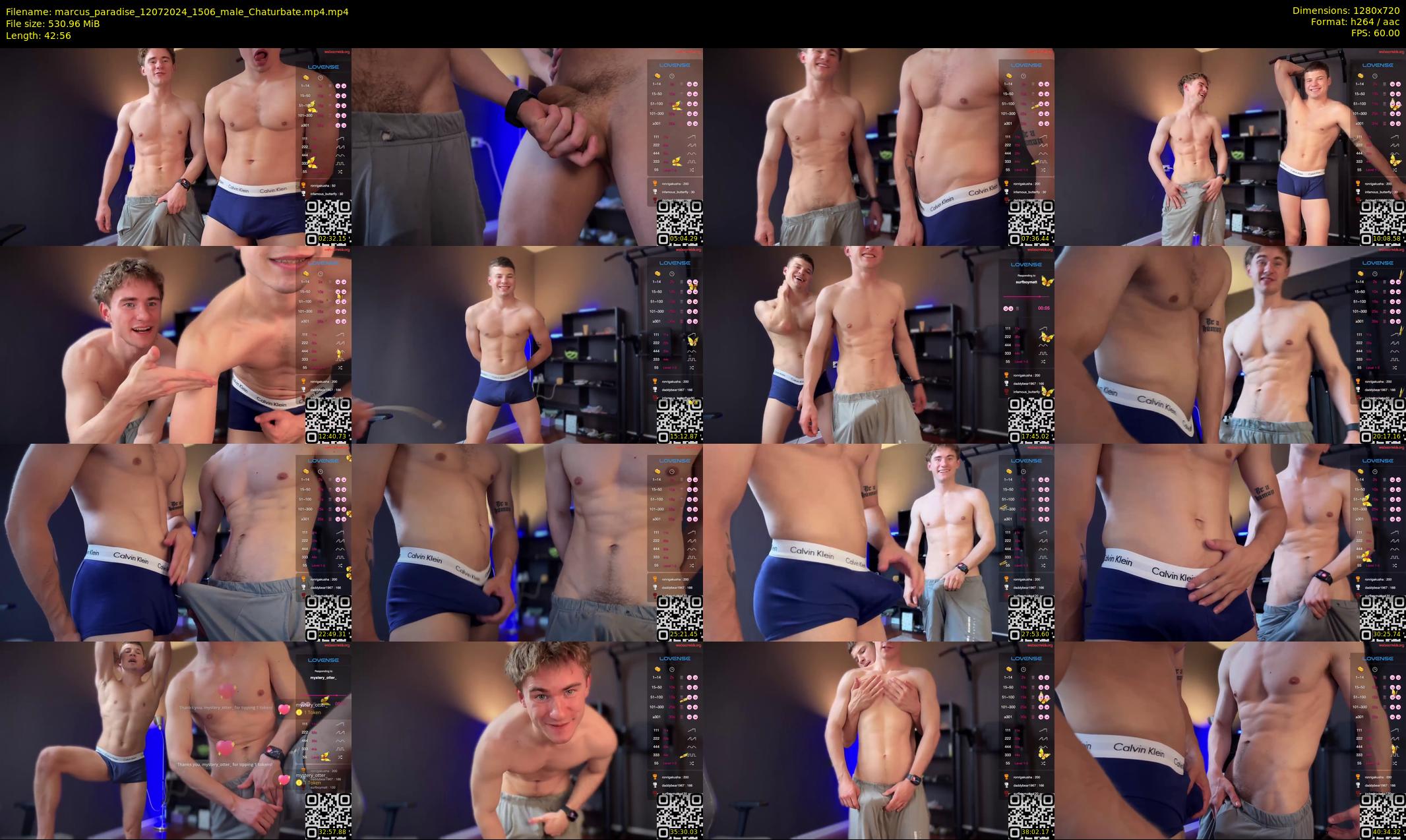 marcus_paradise — 43 minute Chaturbate male cam show recording, 720p, Jul 12, 2024
