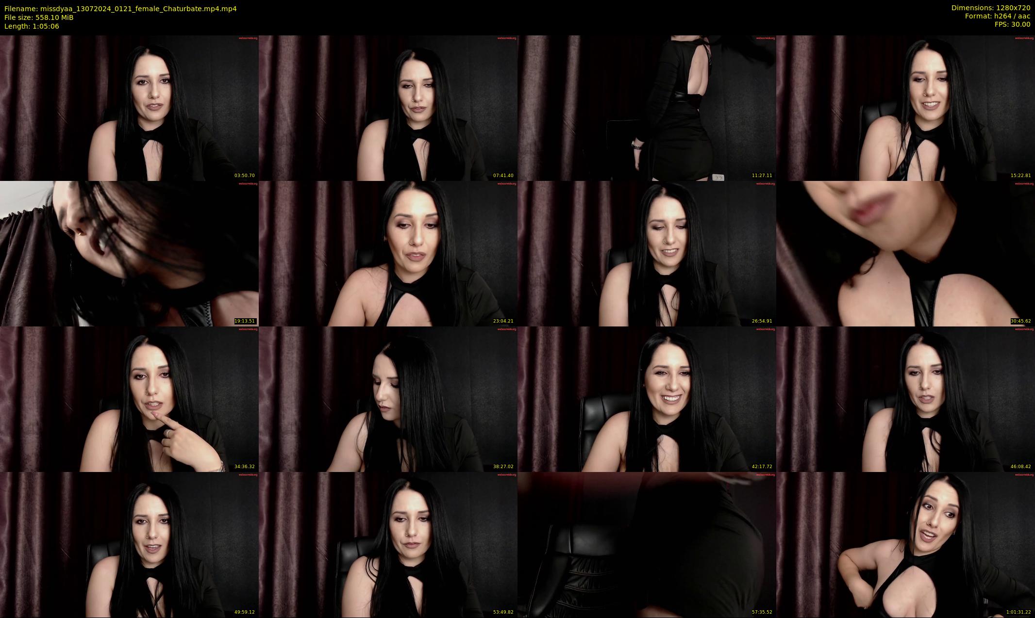 missdyaa — 66 minute Chaturbate female cam show recording, 720p, Jul 13, 2024