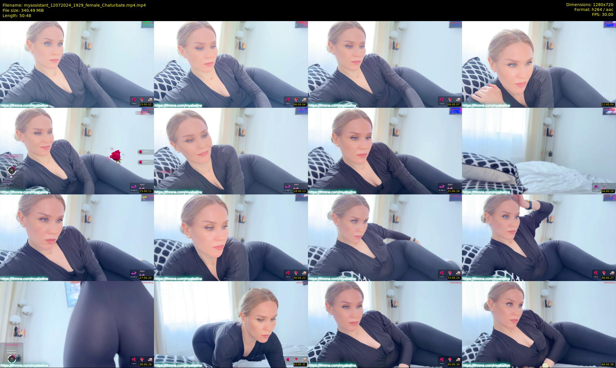 myassistant — 51 minute Chaturbate female cam show recording, 720p, Jul 12, 2024