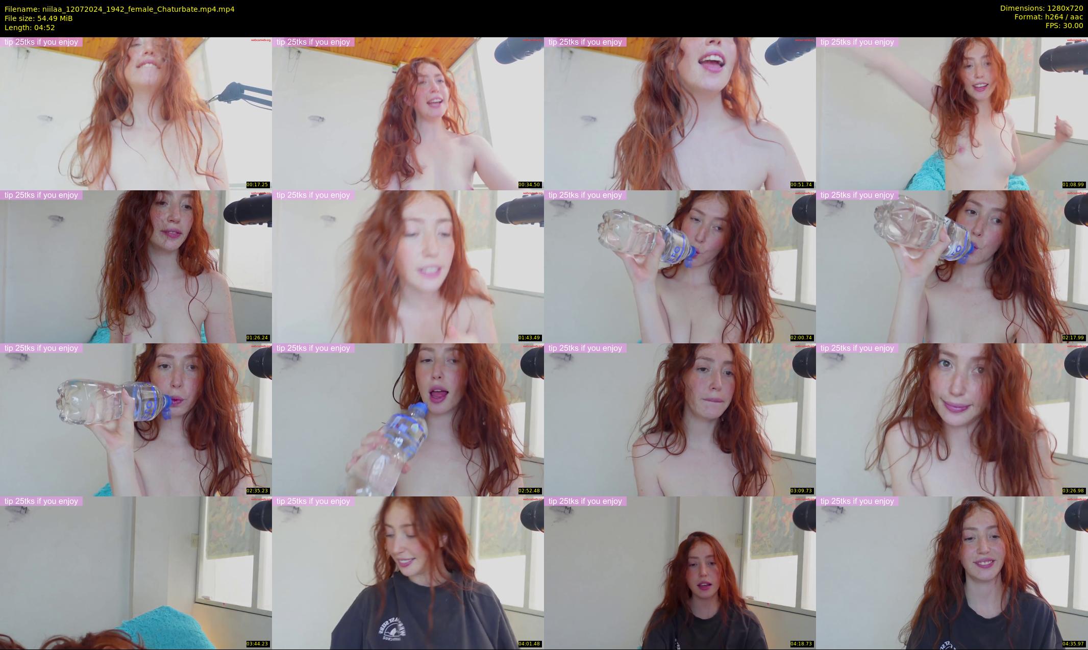 niilaa — 5 minute Chaturbate female cam show recording, 720p, Jul 12, 2024