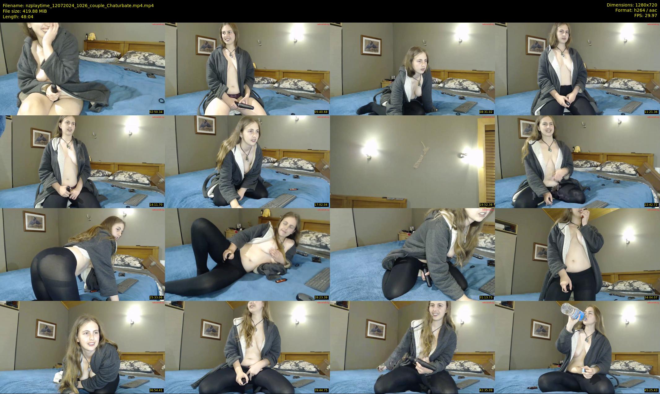 nzplaytime — 49 minute Chaturbate couple cam show recording, 720p, Jul 12, 2024