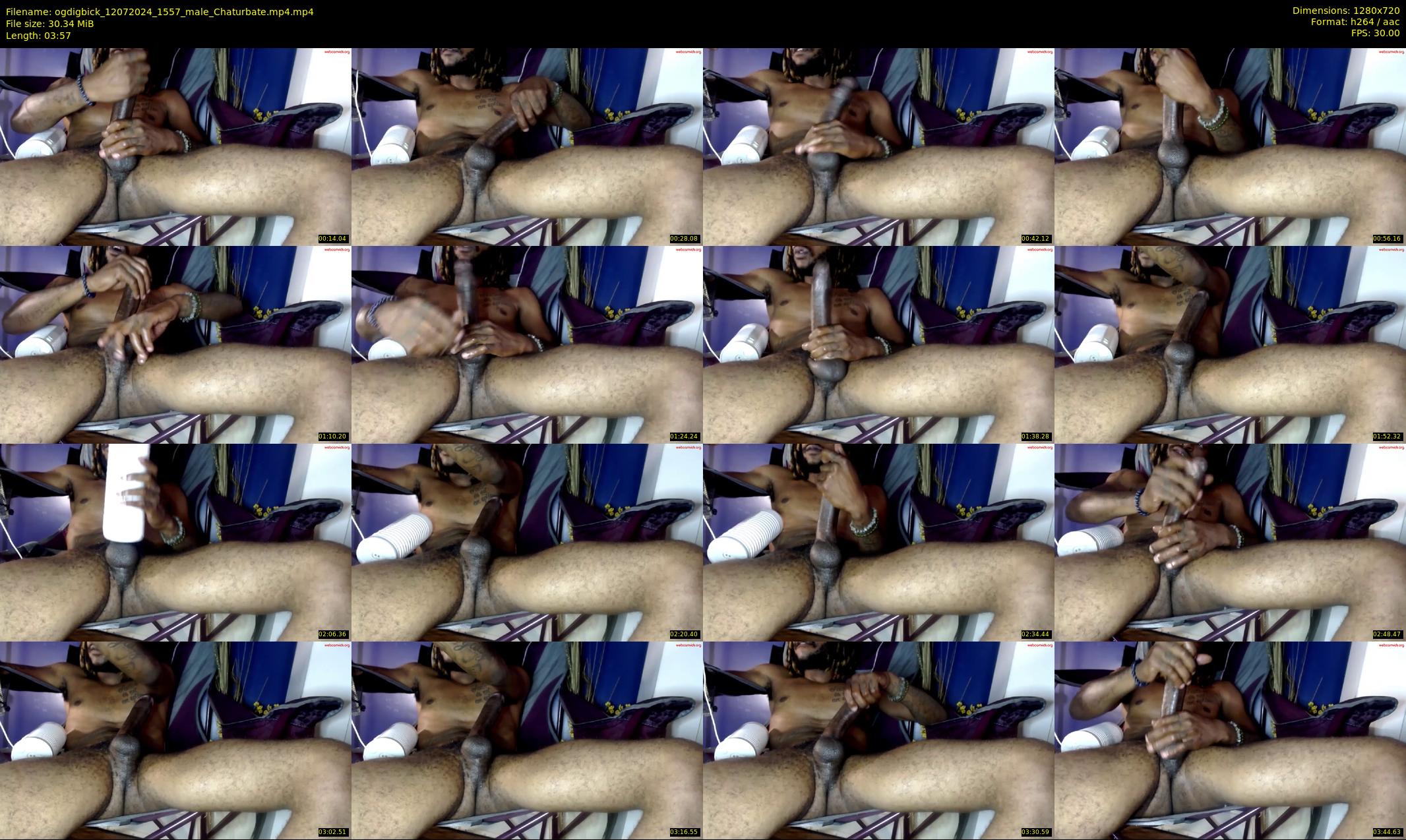 ogdigbick — 4 minute Chaturbate male cam show recording, 720p, Jul 12, 2024