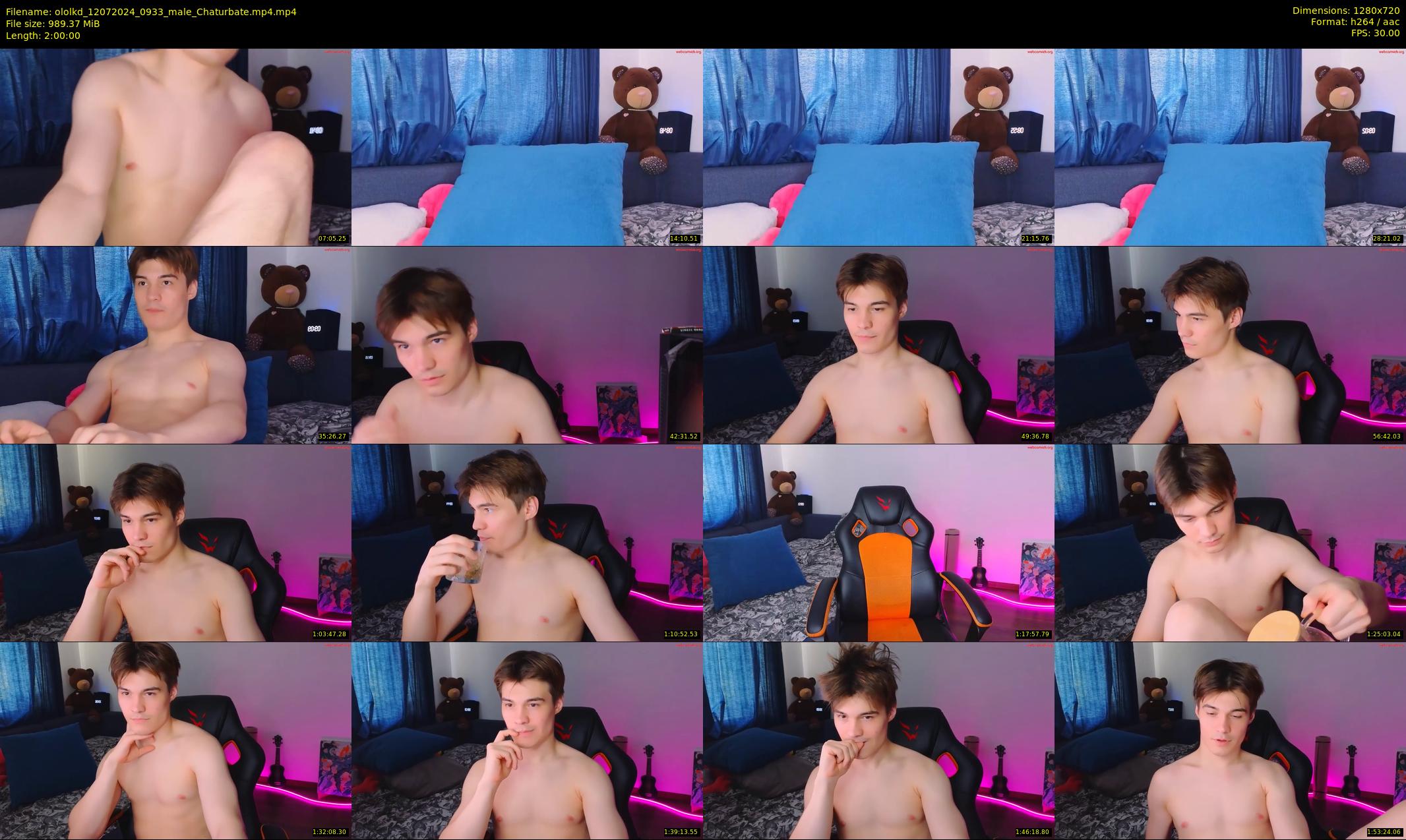 ololkd — 120 minute Chaturbate male cam show recording, 720p, Jul 12, 2024