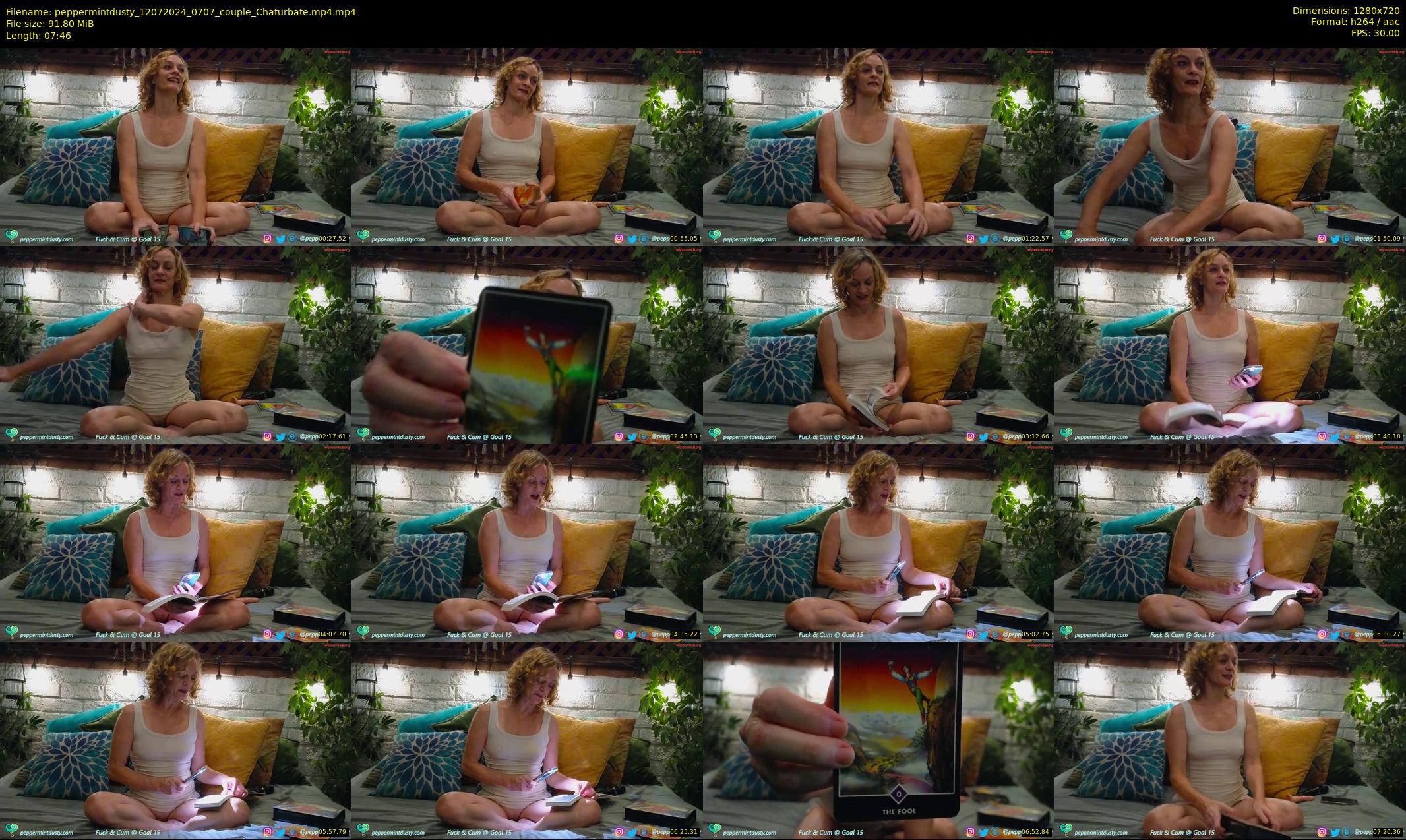 peppermintdusty — 8 minute Chaturbate couple cam show recording, 720p, Jul 12, 2024