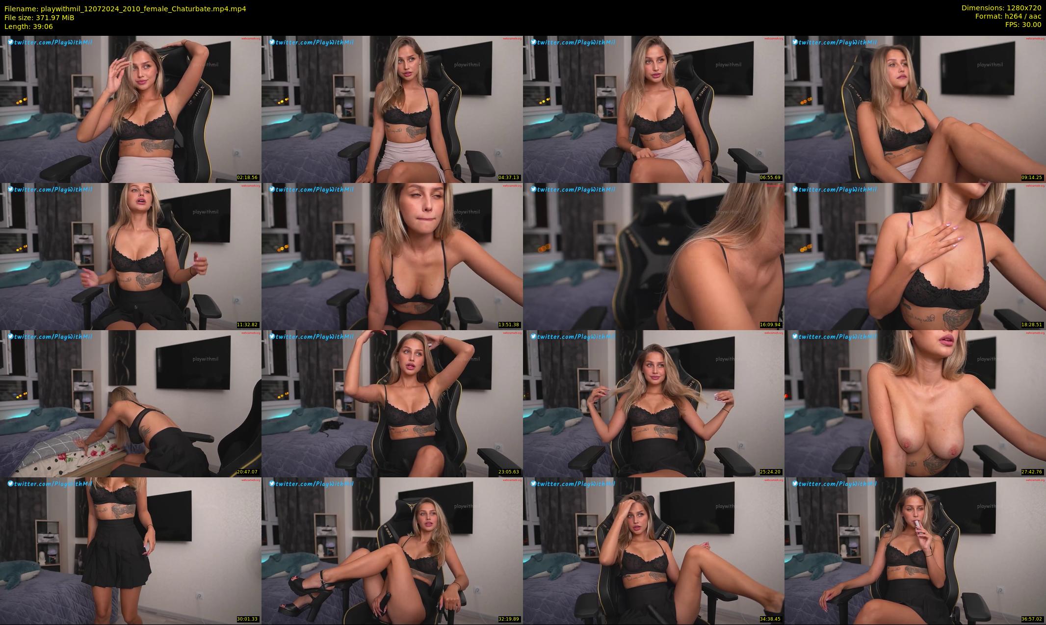 playwithmil — 40 minute Chaturbate couple cam show recording, 720p, Jul 12, 2024