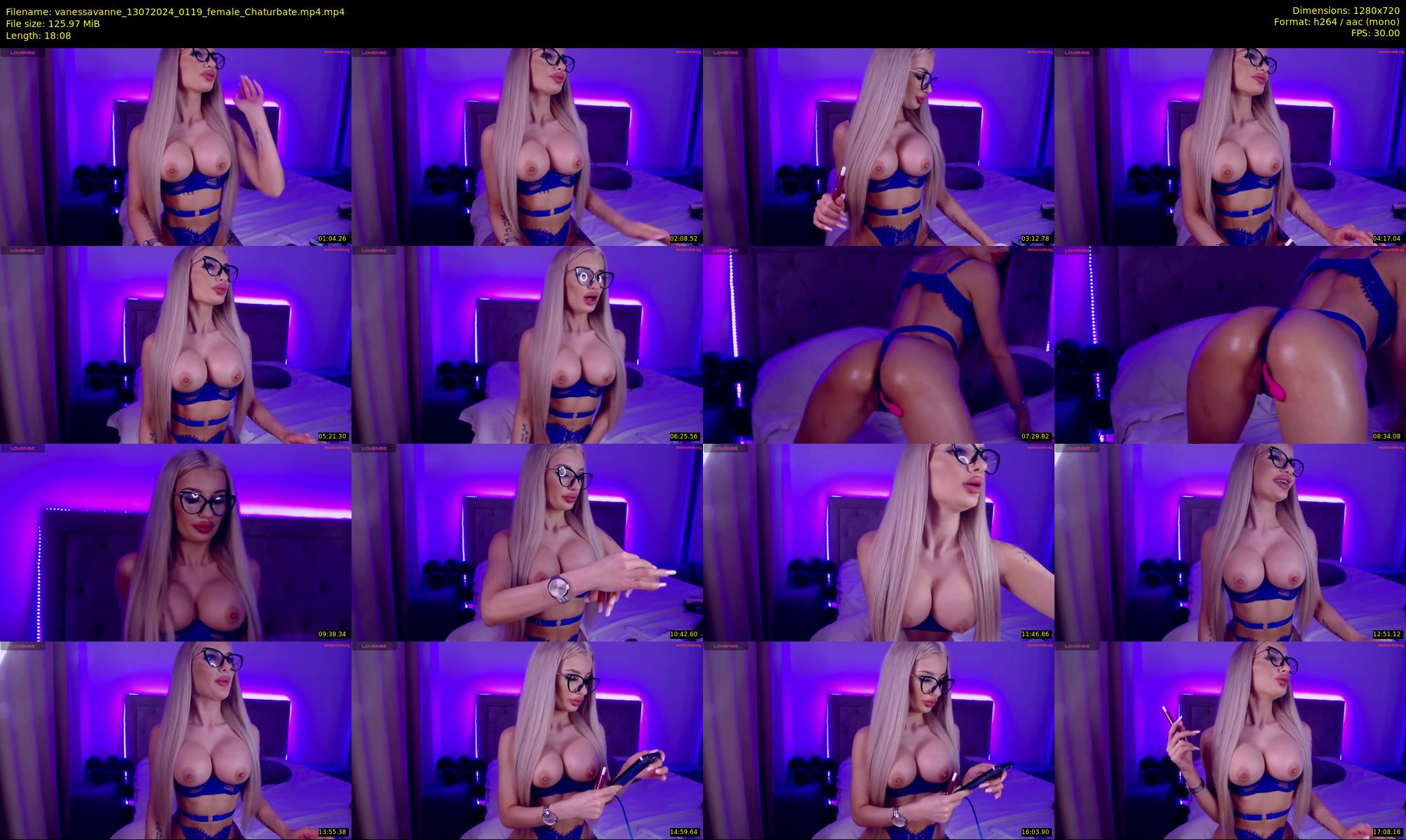 vanessavanne — 19 minute Chaturbate female cam show recording, 720p, Jul 13, 2024