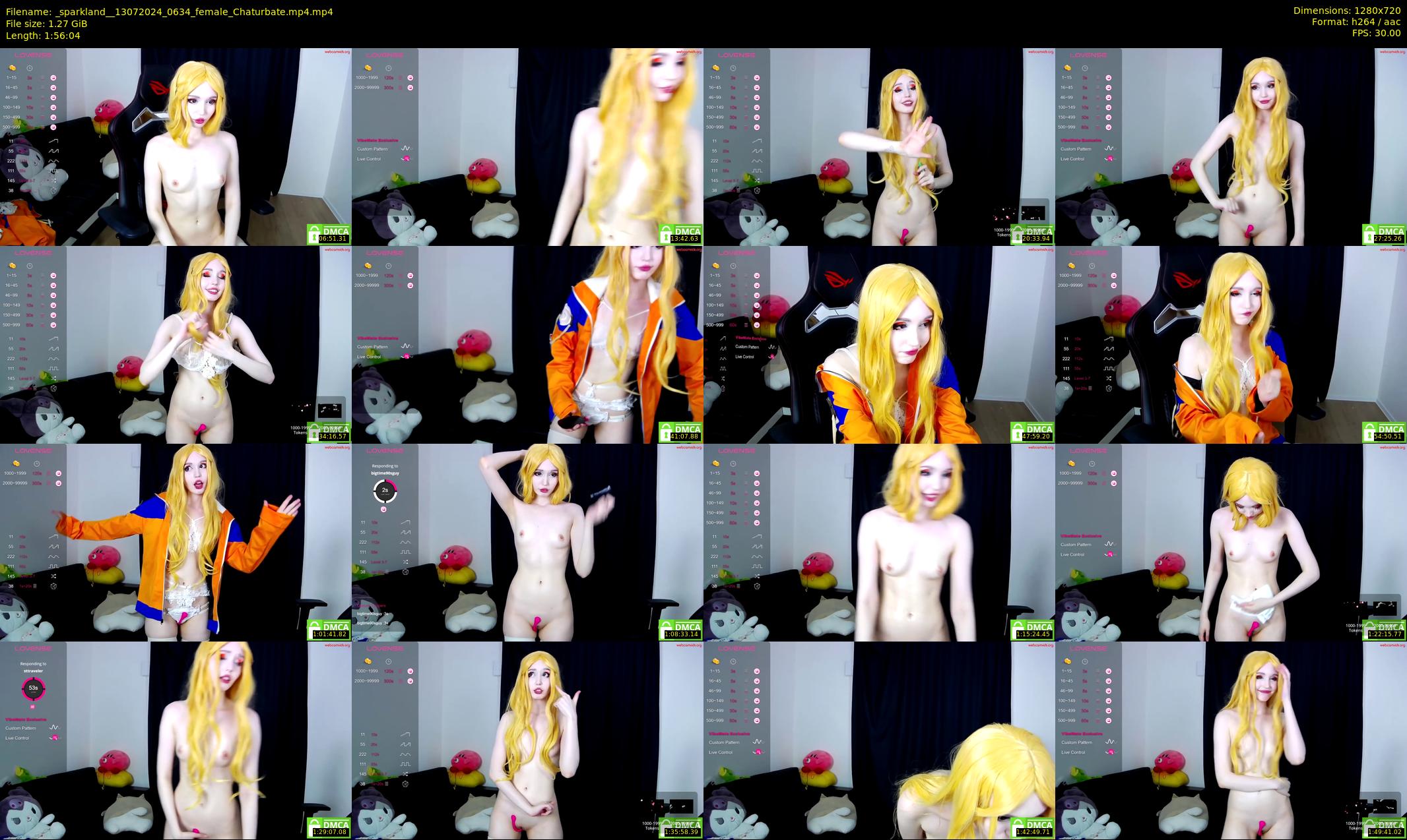 _sparkland_ — 117 minute Chaturbate female cam show recording, 720p, Jul 13, 2024