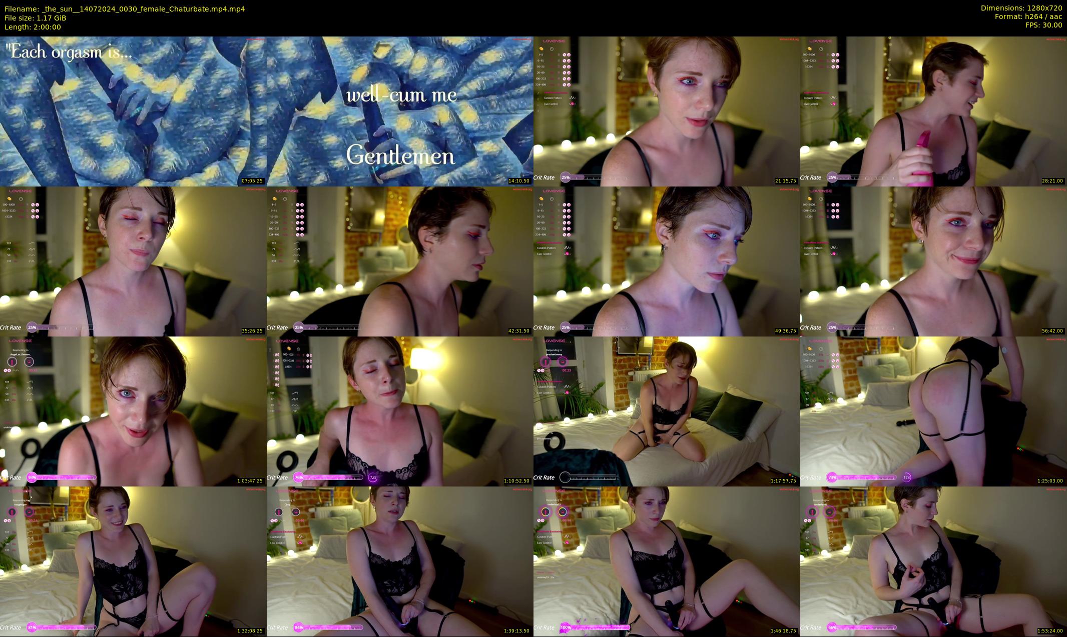 _the_sun_ — 120 minute Chaturbate female cam show recording, 720p, Jul 14, 2024