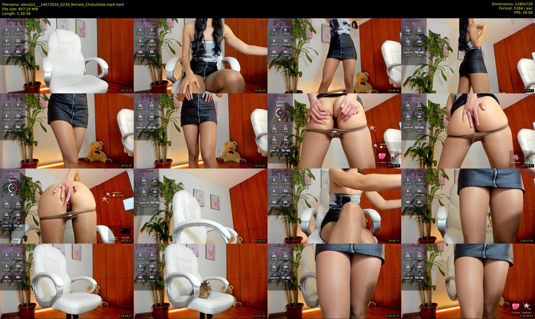 alessia1__ — 91 minute Chaturbate female cam show recording, 720p, Jul 14, 2024