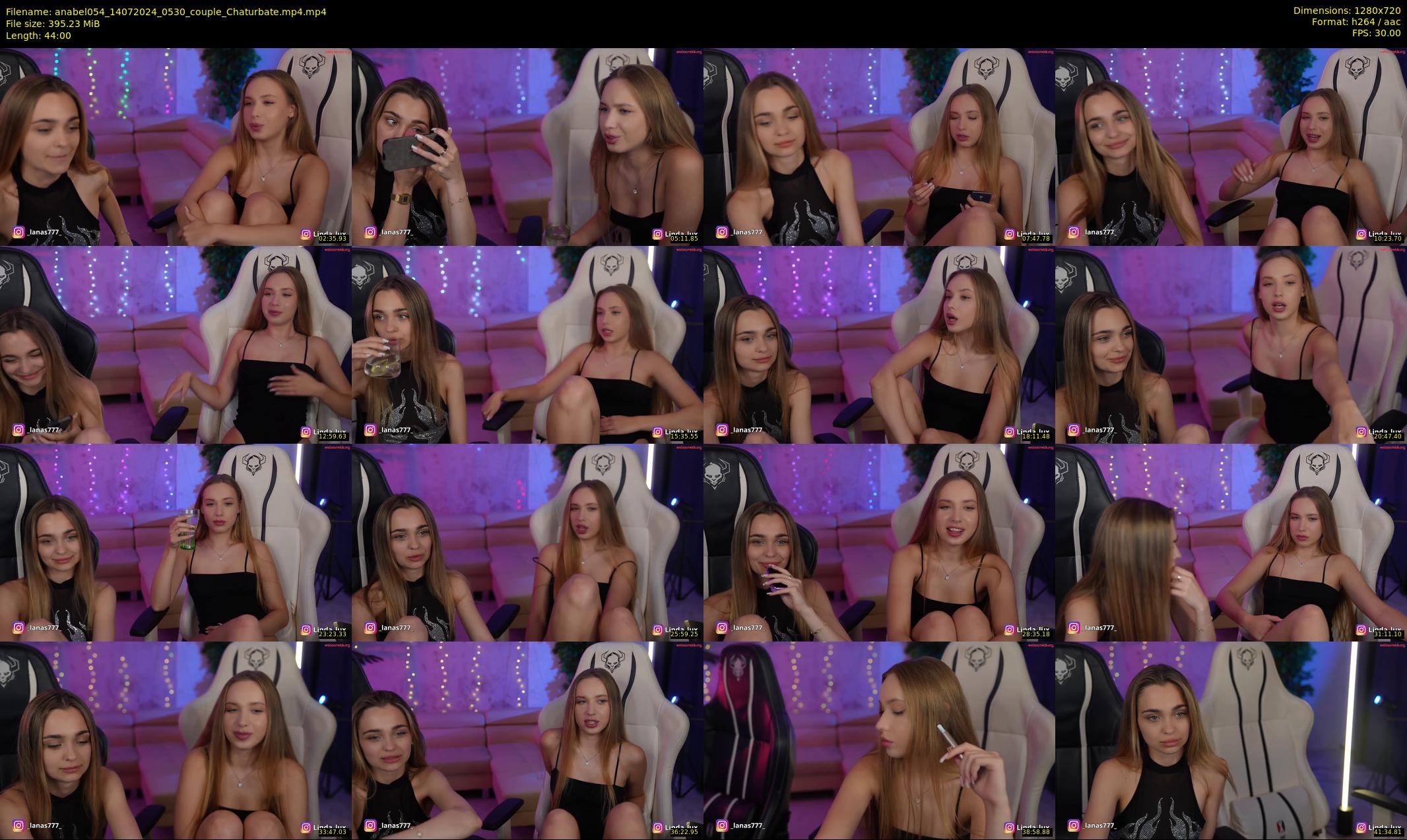anabel054 — 44 minute Chaturbate female cam show recording, 720p, Jul 14, 2024