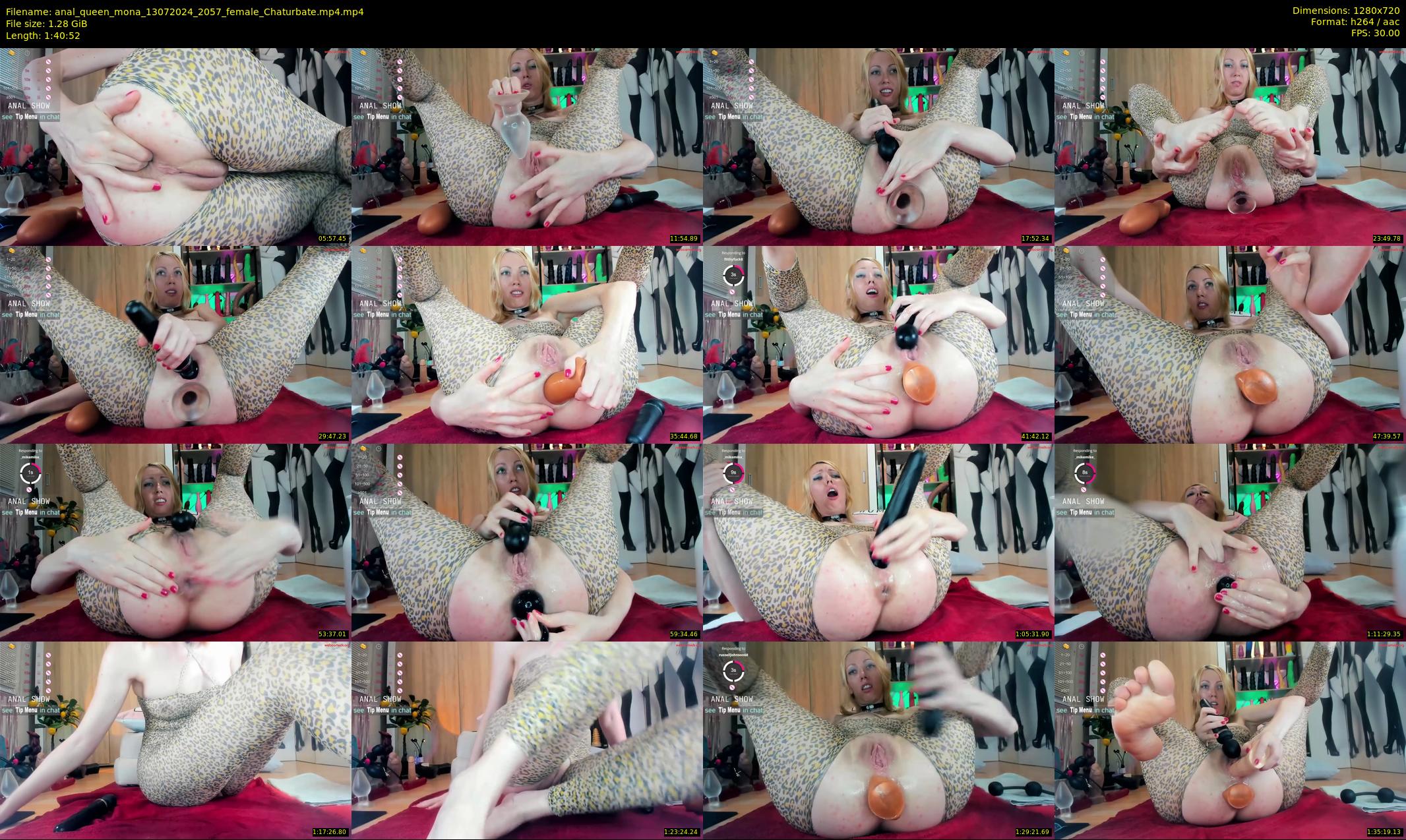 anal_queen_mona — 101 minute Chaturbate female cam show recording, 720p, Jul 13, 2024