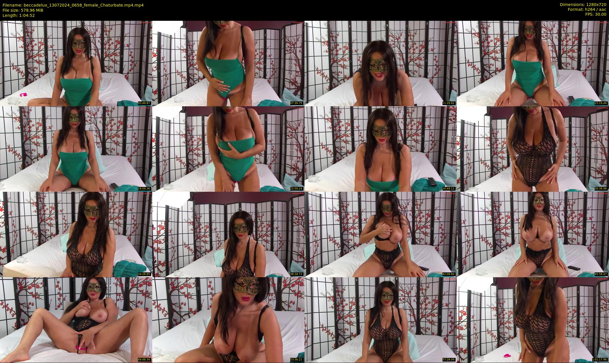 beccadelux — 65 minute Chaturbate female cam show recording, 720p, Jul 13, 2024