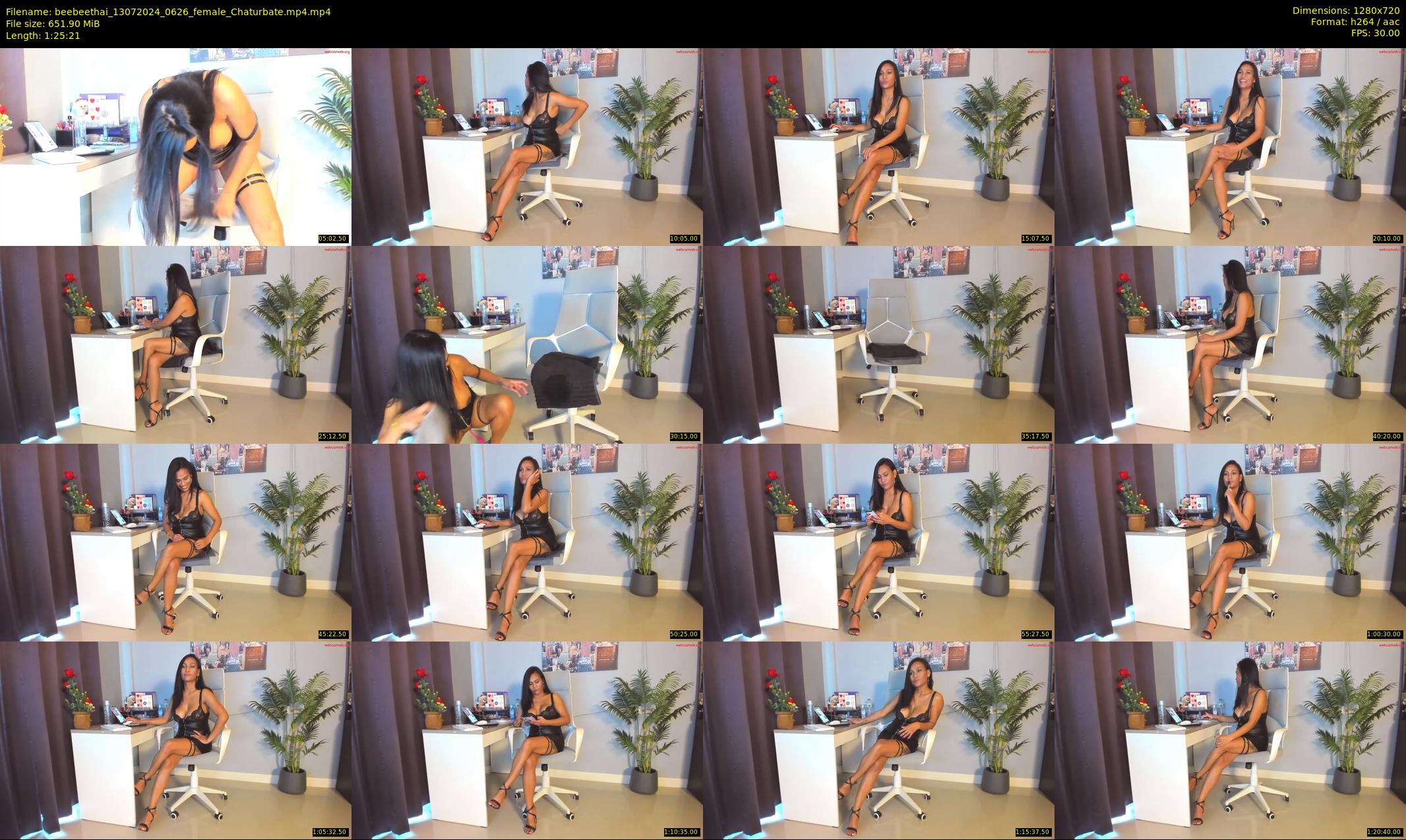 beebeethai — 86 minute Chaturbate female cam show recording, 720p, Jul 13, 2024
