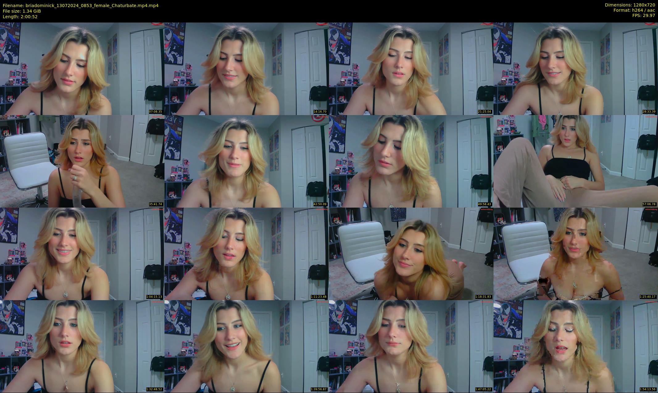 briadominick — 121 minute Chaturbate couple cam show recording, 720p, Jul 13, 2024