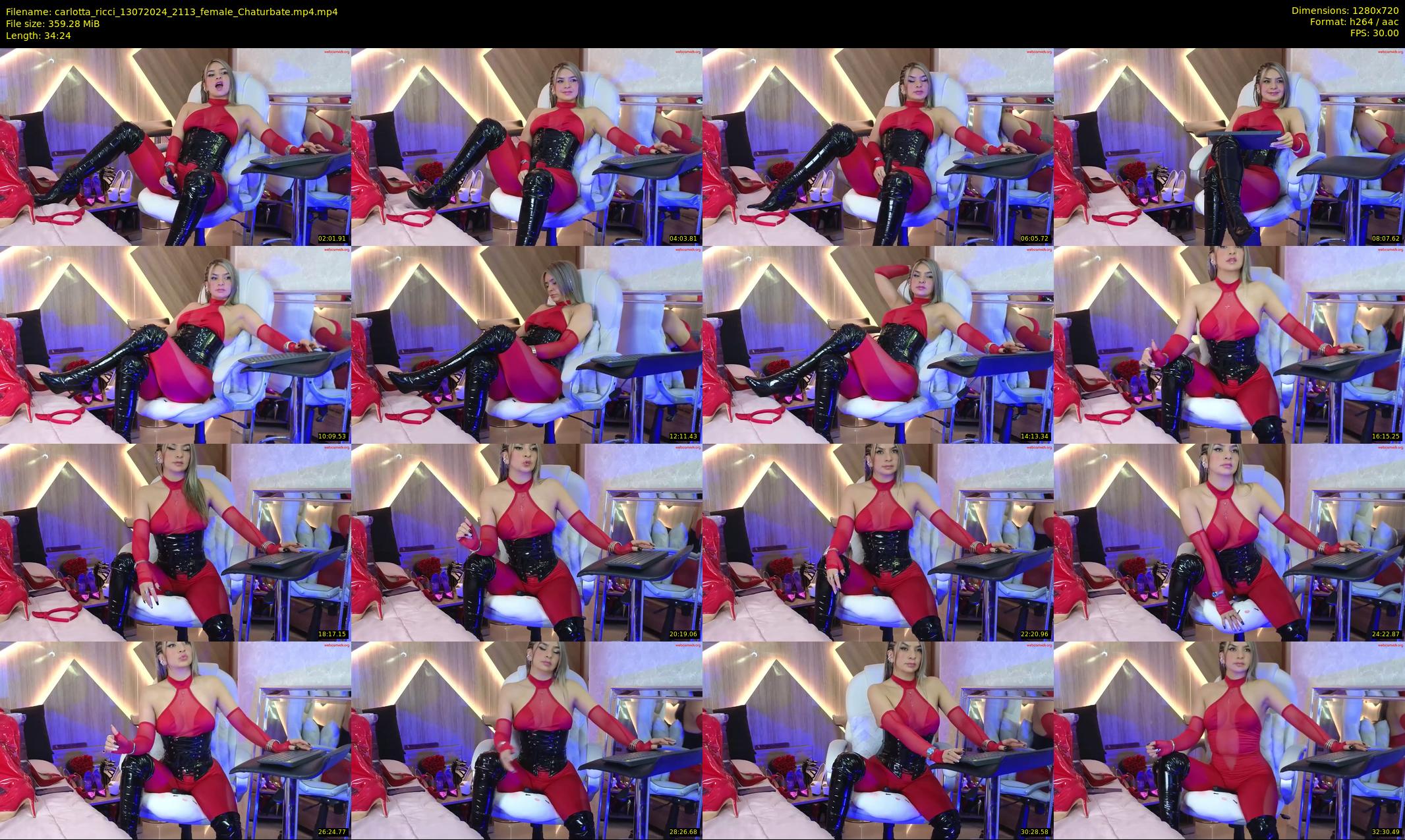 carlotta_ricci — 35 minute Chaturbate female cam show recording, 720p, Jul 13, 2024