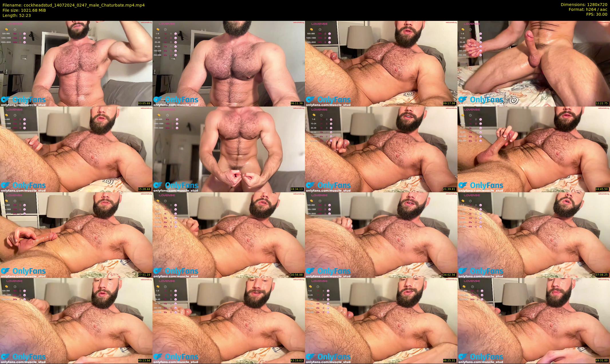 cockheadstud — 53 minute Chaturbate male cam show recording, 720p, Jul 14, 2024
