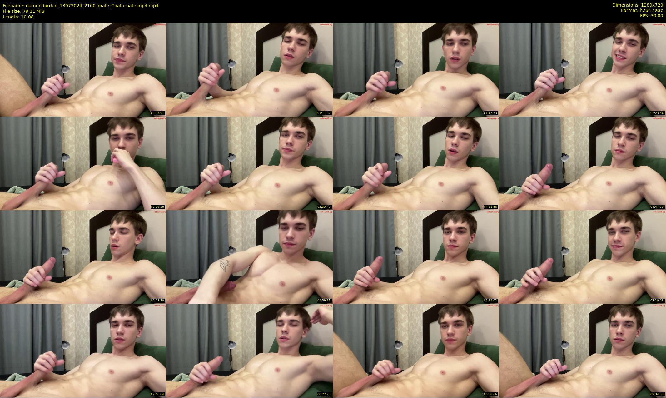 damondurden — 11 minute Chaturbate male cam show recording, 720p, Jul 13, 2024