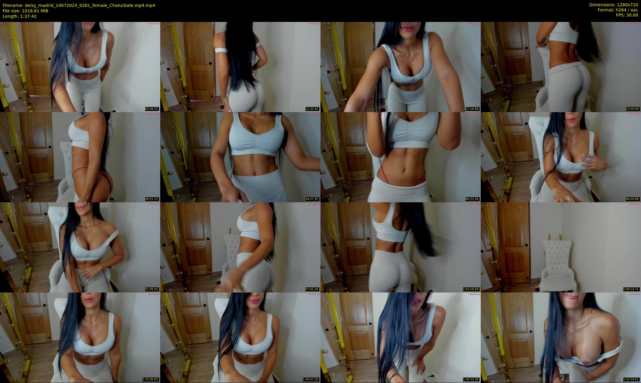 deisy_madrid — 98 minute Chaturbate female cam show recording, 720p, Jul 14, 2024