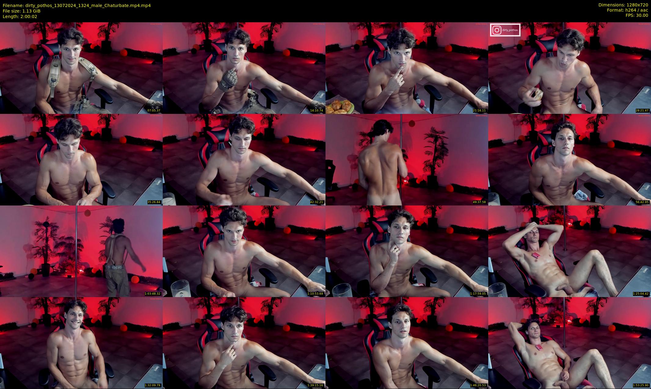 dirty_pothos — 121 minute Chaturbate male cam show recording, 720p, Jul 13, 2024