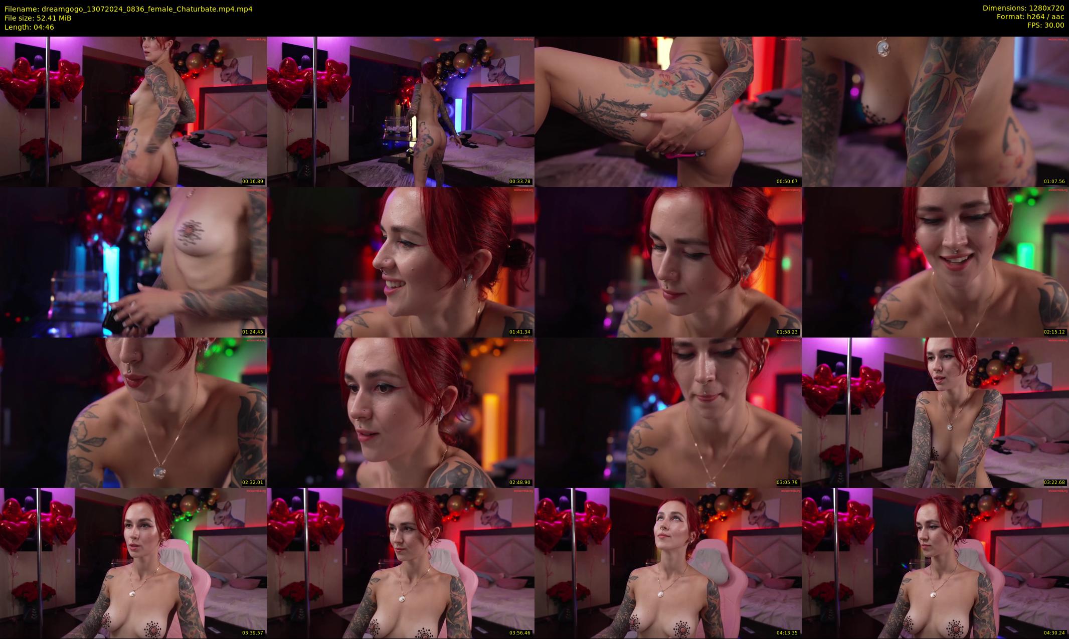 dreamgogo — 5 minute Chaturbate female cam show recording, 720p, Jul 13, 2024