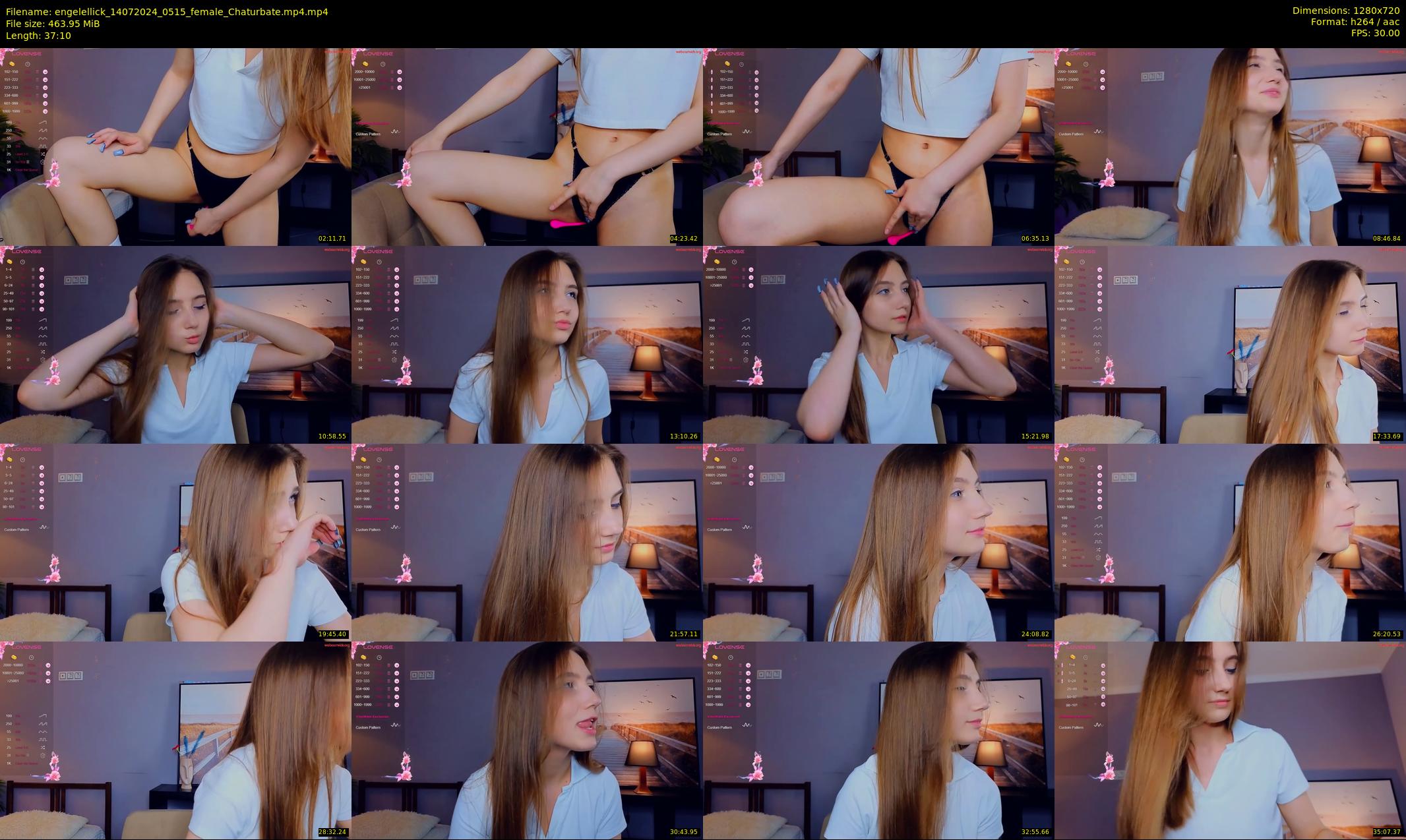 engelellick — 38 minute Chaturbate female cam show recording, 720p, Jul 14, 2024