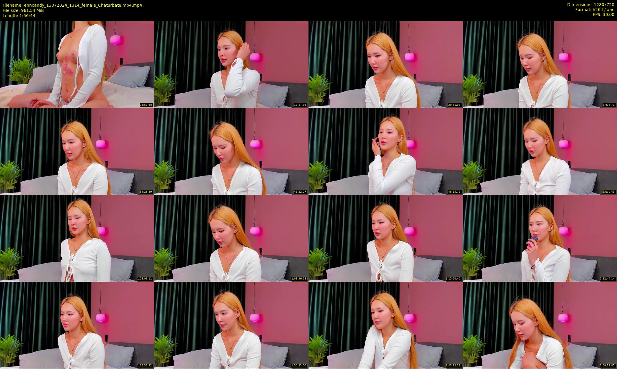 enncandy — 117 minute Chaturbate female cam show recording, 720p, Jul 13, 2024