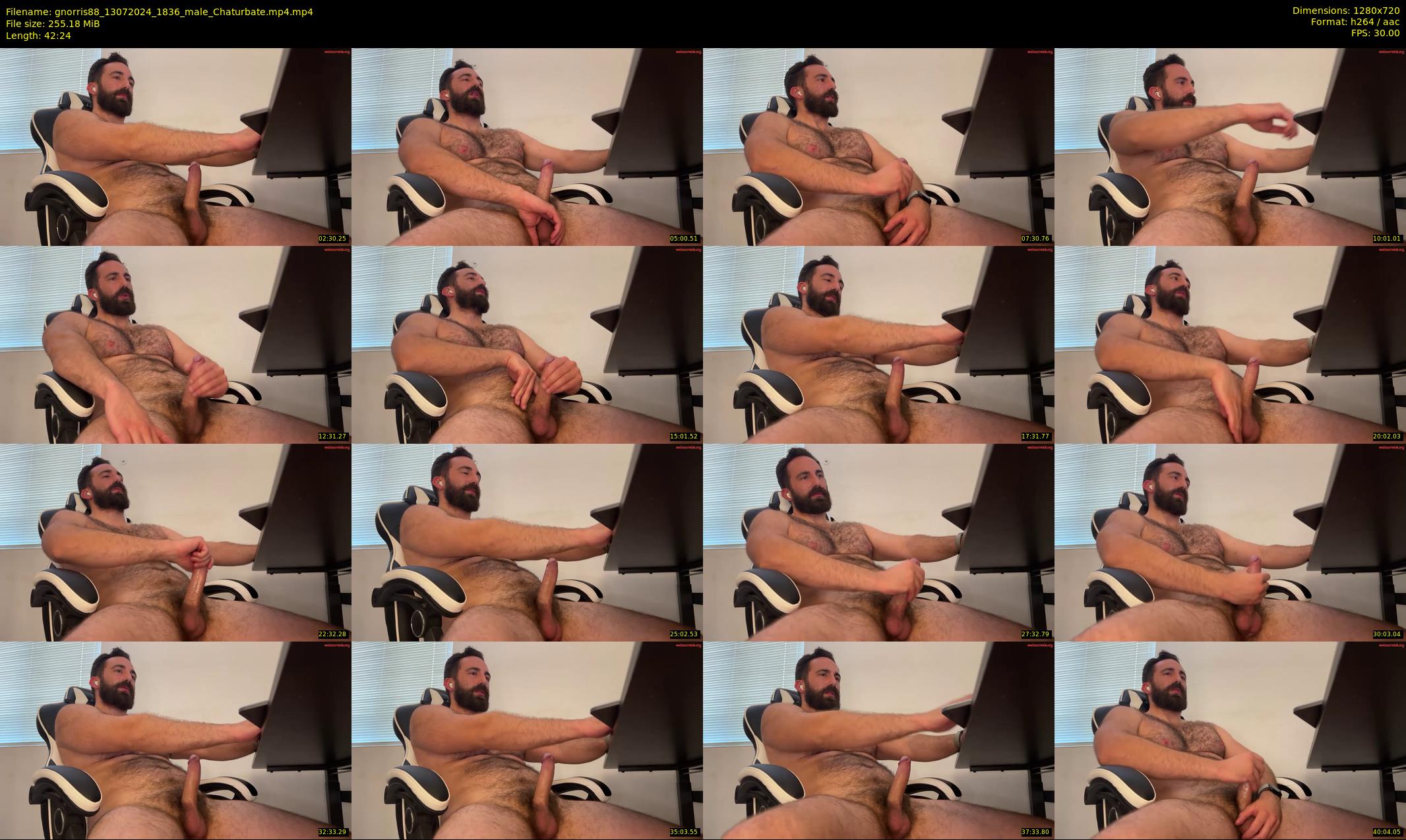 gnorris88 — 43 minute Chaturbate male cam show recording, 720p, Jul 13, 2024