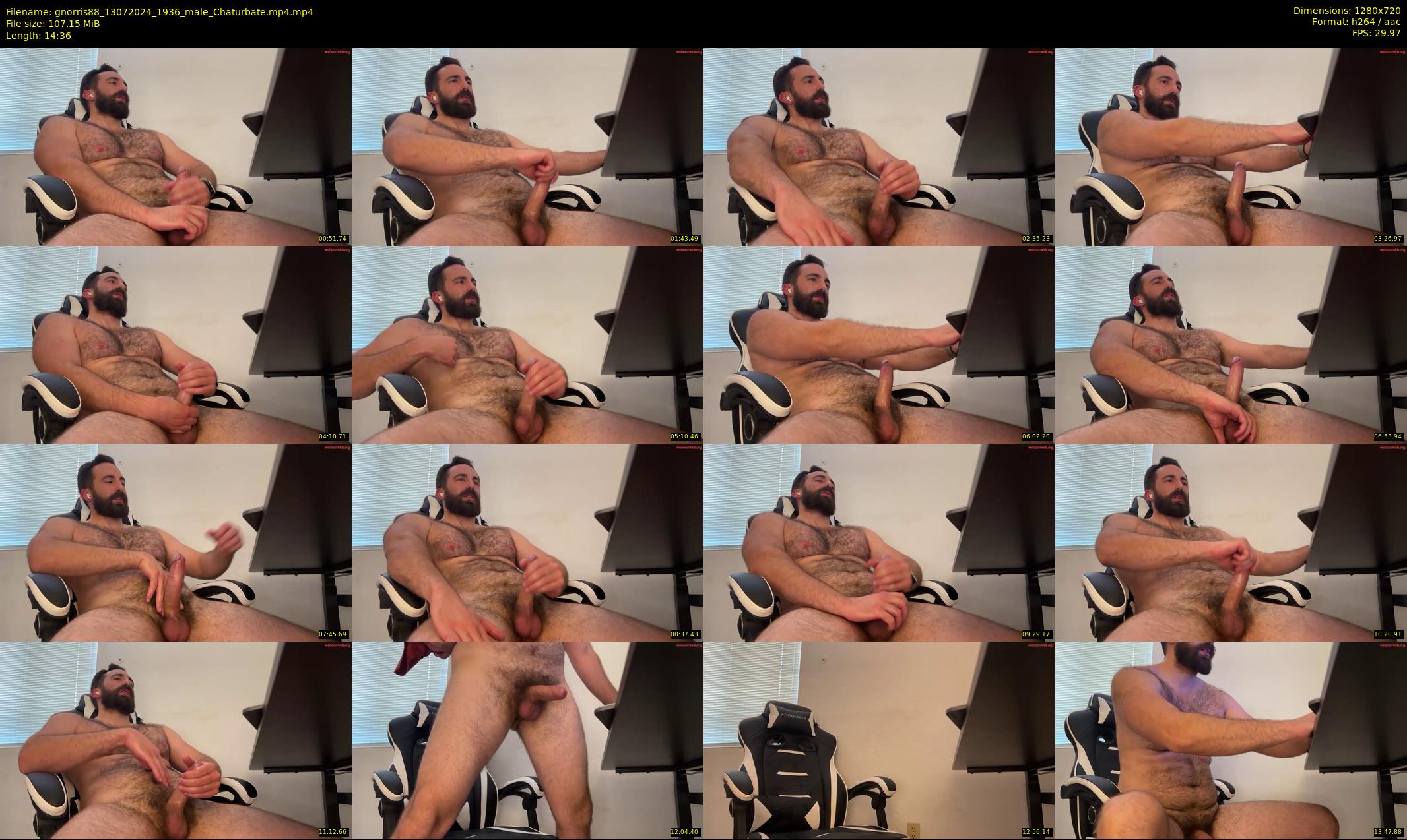 gnorris88 — 15 minute Chaturbate male cam show recording, 720p, Jul 13, 2024