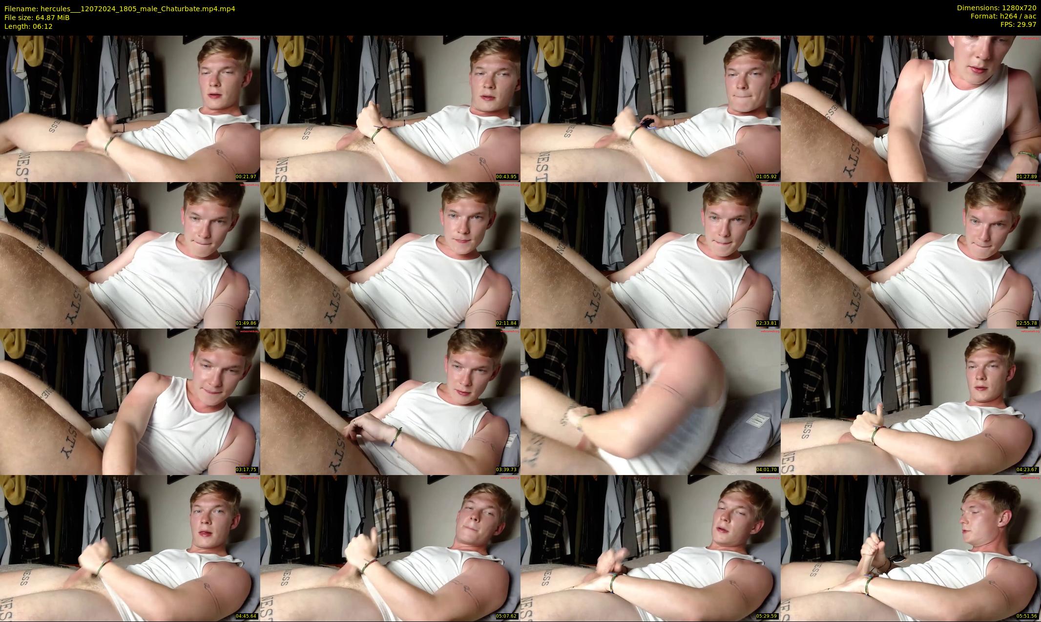 hercules__ — 7 minute Chaturbate male cam show recording, 720p, Jul 12, 2024