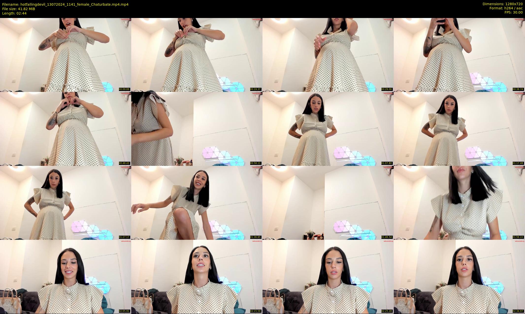 hotfallingdevil — 3 minute Chaturbate female cam show recording, 720p, Jul 13, 2024