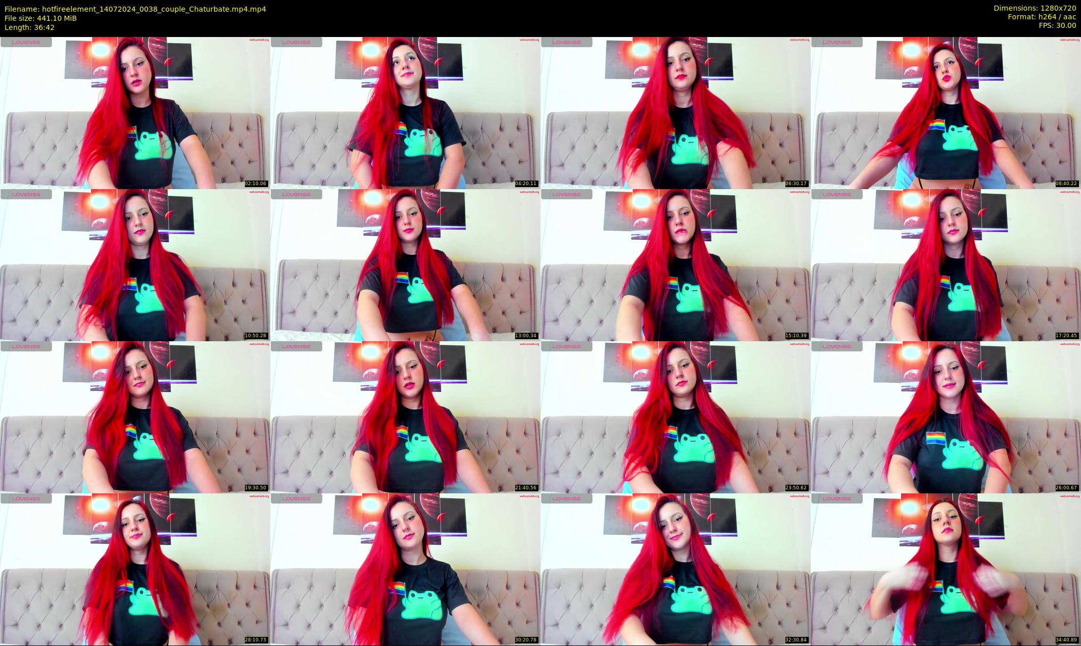 hotfireelement — 37 minute Chaturbate couple cam show recording, 720p, Jul 14, 2024
