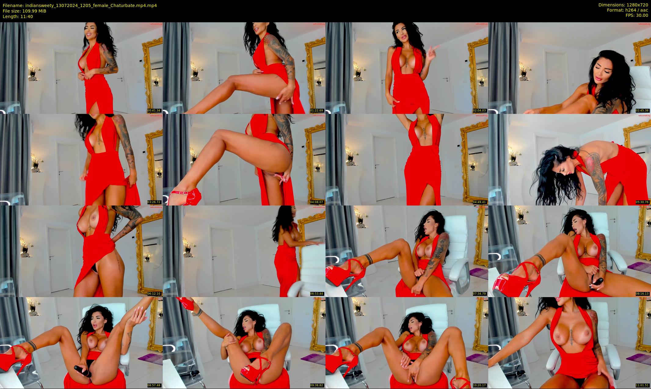 indiansweety — 12 minute Chaturbate female cam show recording, 720p, Jul 13, 2024