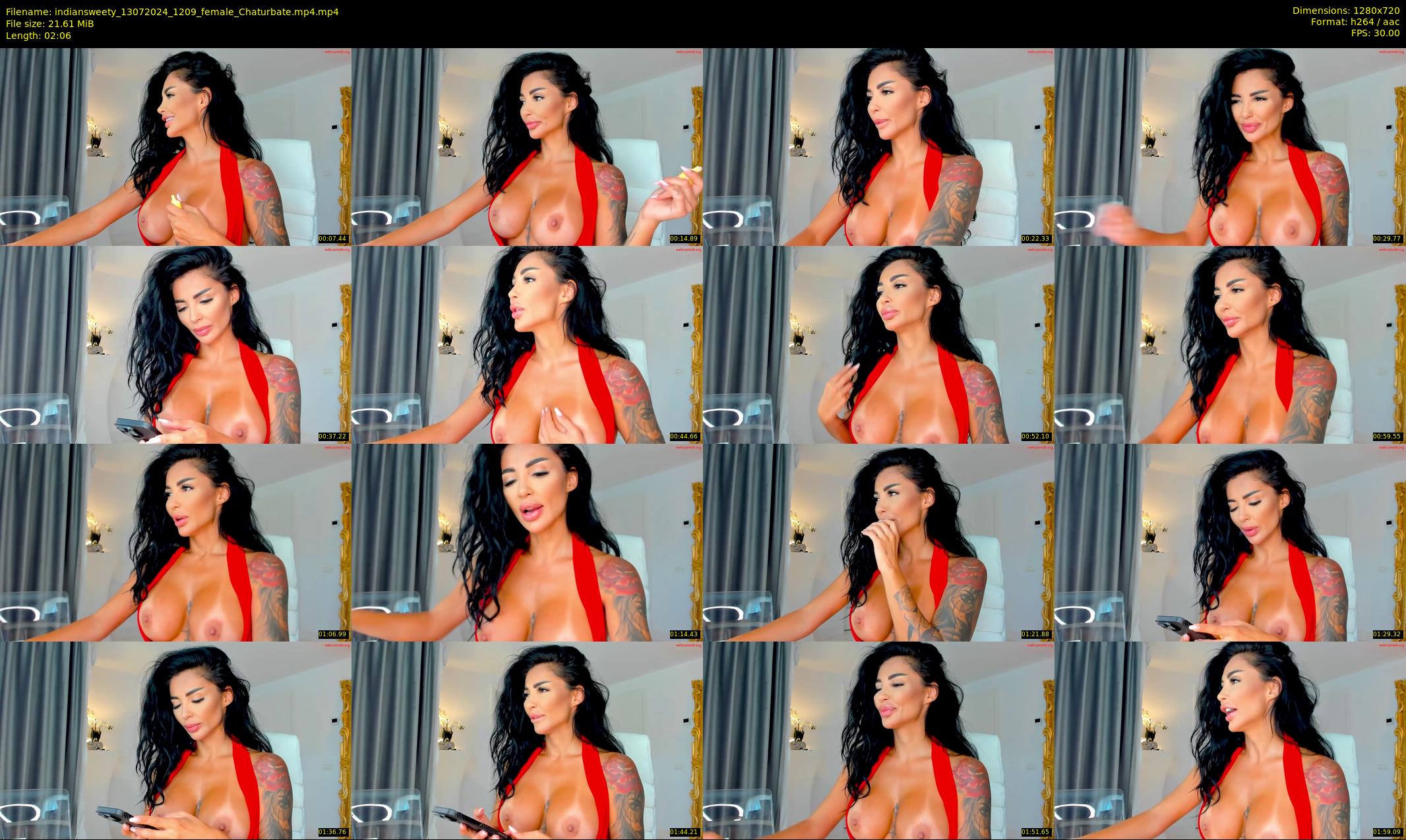 indiansweety — 3 minute Chaturbate female cam show recording, 720p, Jul 13, 2024