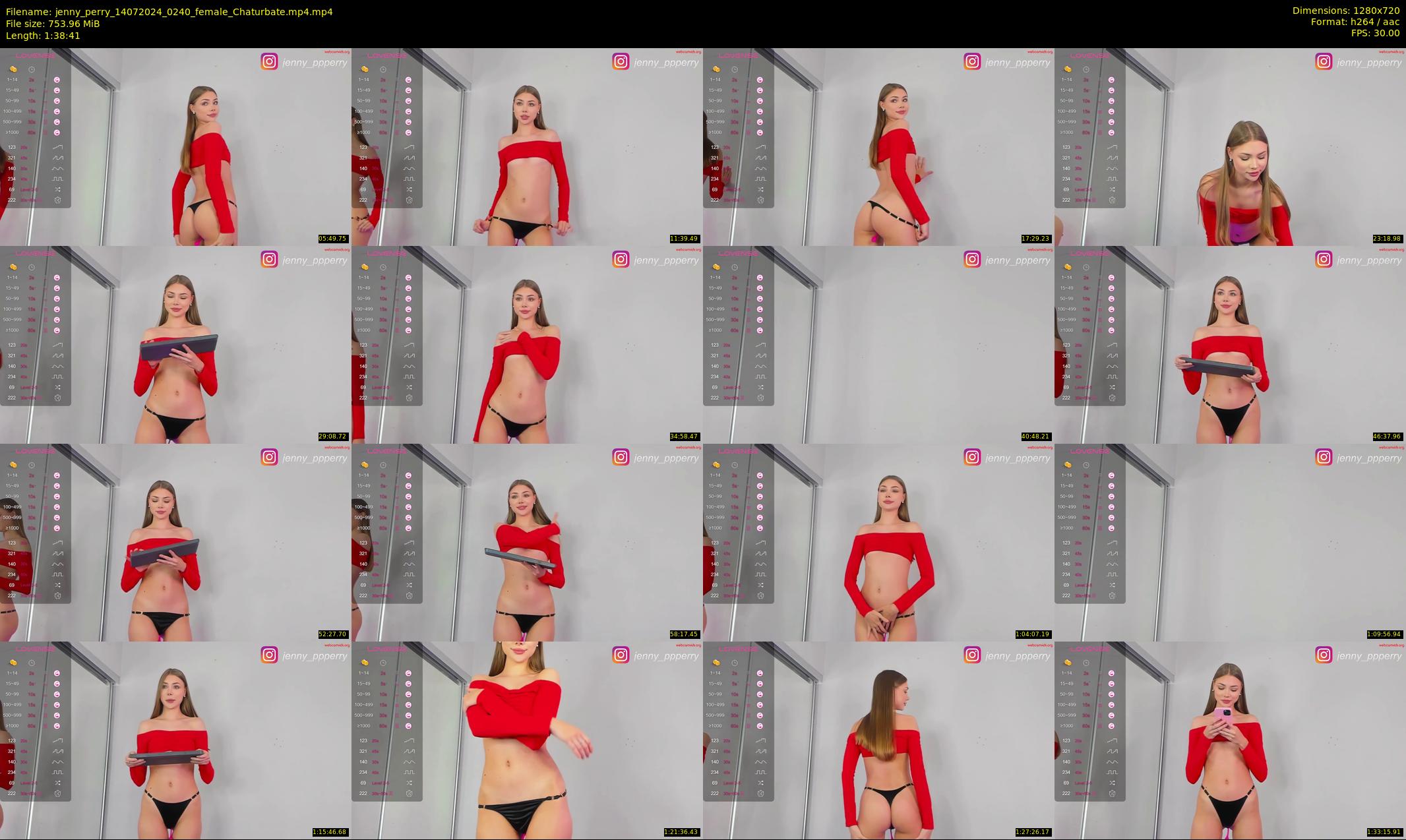 jenny_perry — 99 minute Chaturbate female cam show recording, 720p, Jul 14, 2024