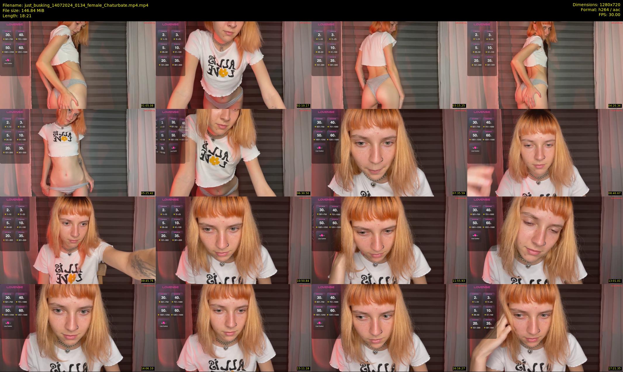 just_busking — 19 minute Chaturbate female cam show recording, 720p, Jul 14, 2024