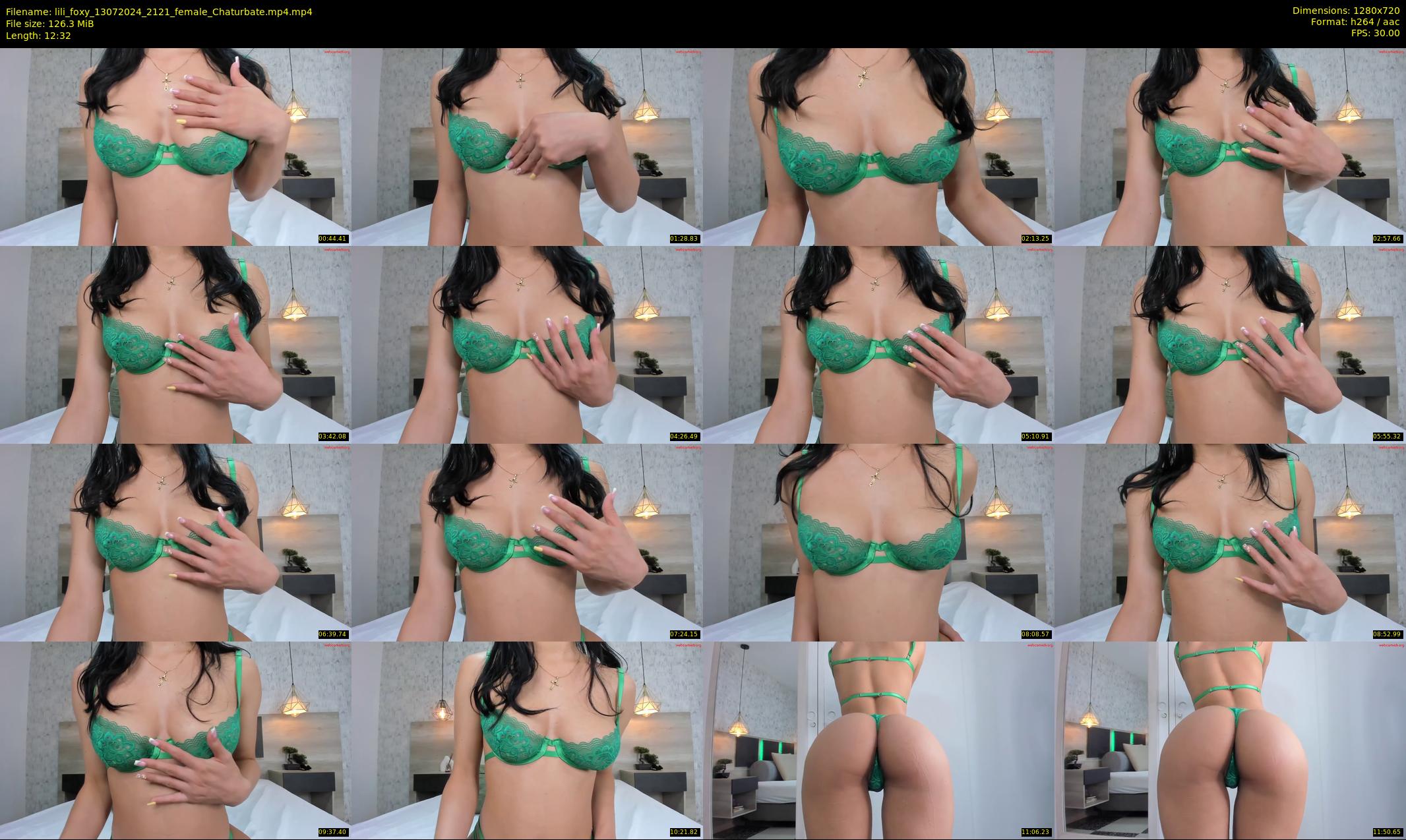 lili_foxy — 13 minute Chaturbate female cam show recording, 720p, Jul 13, 2024