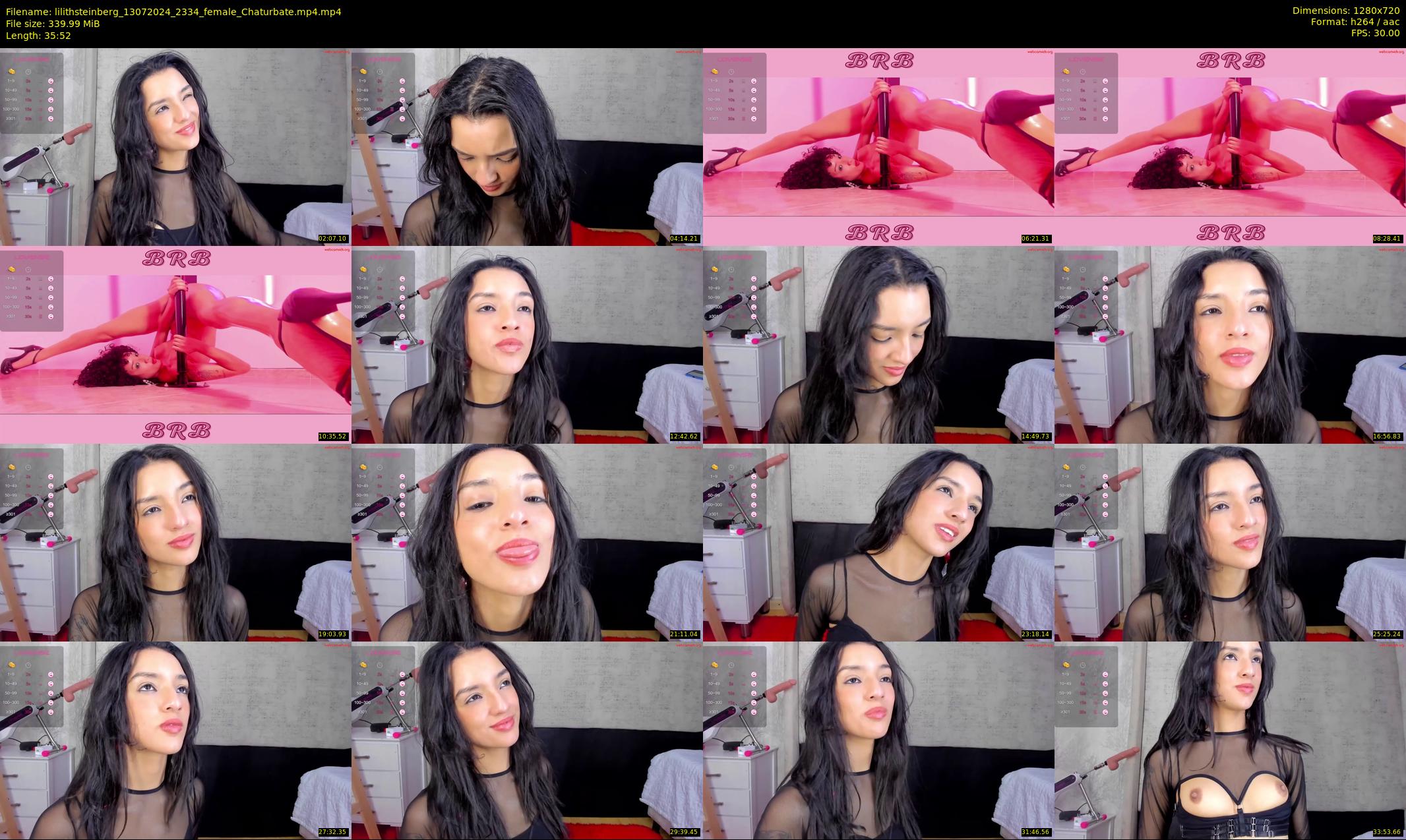 lilithsteinberg — 36 minute Chaturbate female cam show recording, 720p, Jul 13, 2024