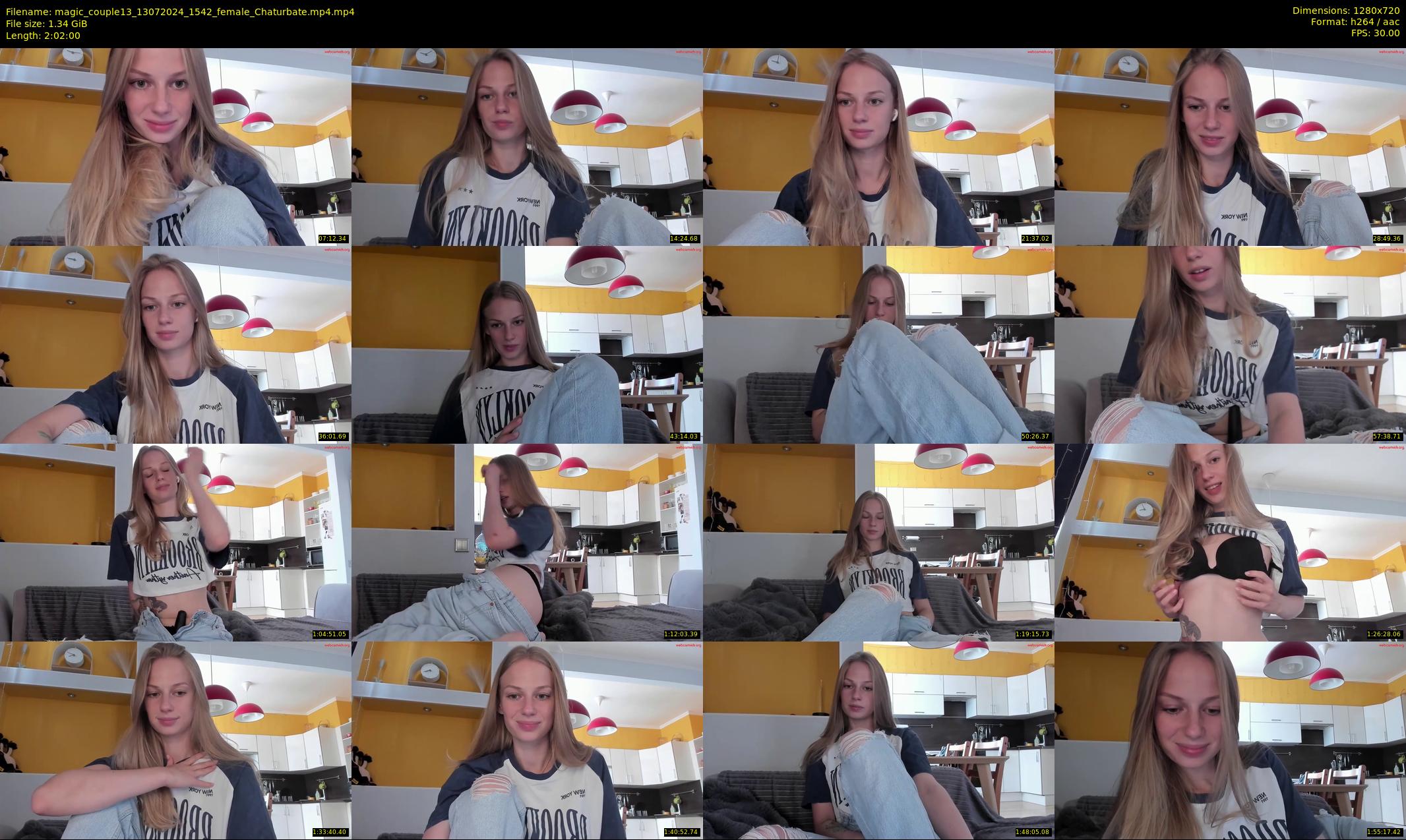 magic_couple13 — 122 minute Chaturbate couple cam show recording, 720p, Jul 13, 2024