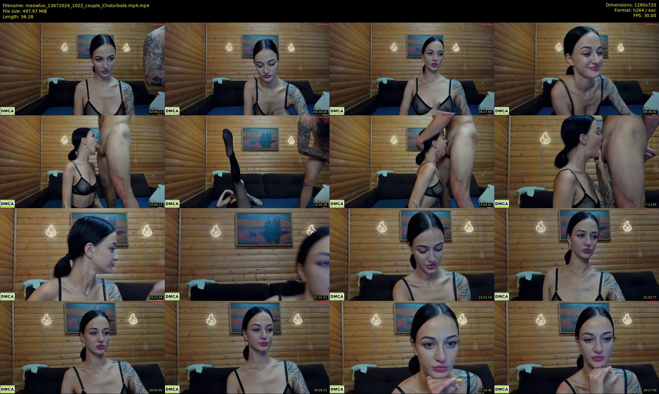 meowluv — 37 minute Chaturbate couple cam show recording, 720p, Jul 13, 2024