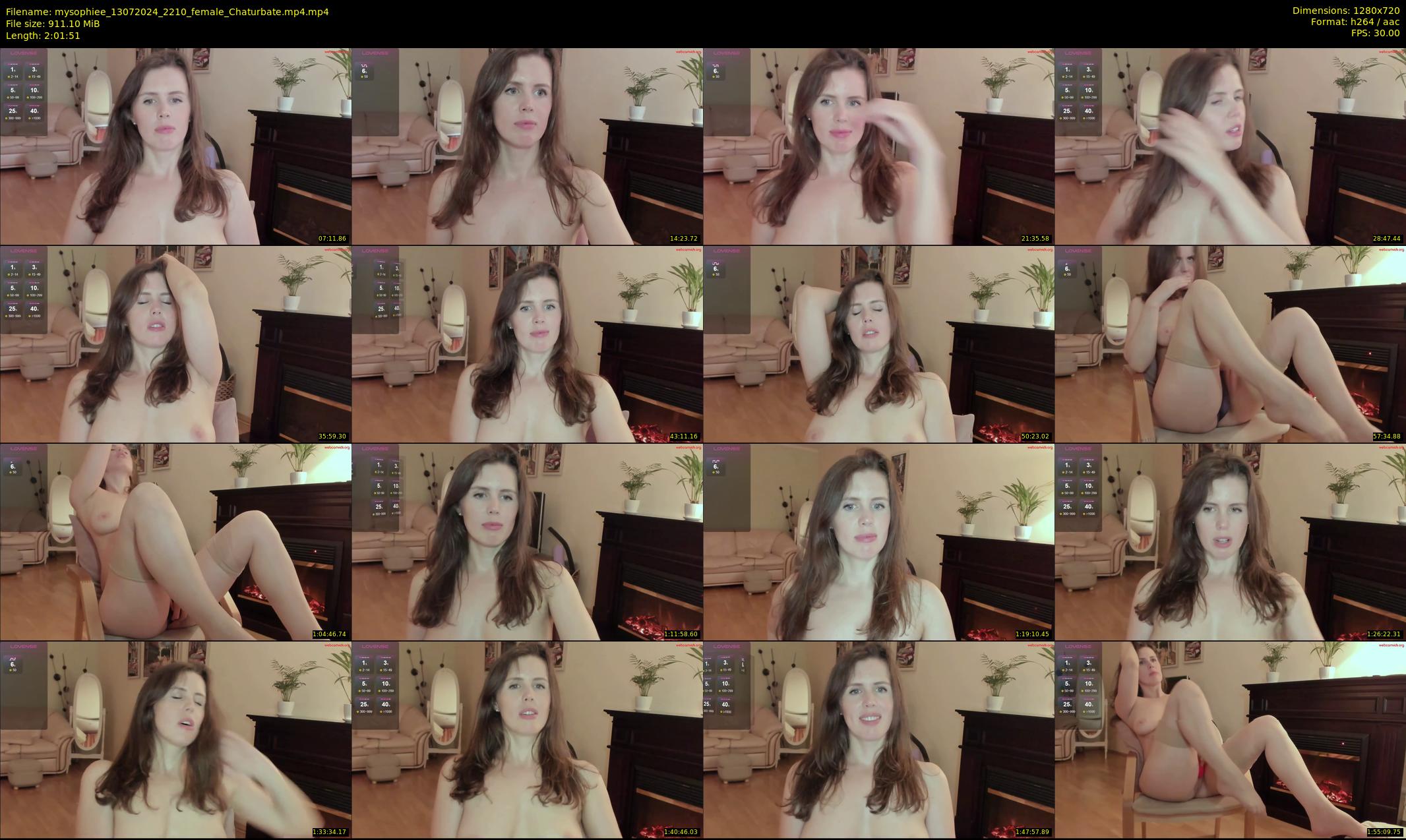 mysophiee — 122 minute Chaturbate female cam show recording, 720p, Jul 13, 2024