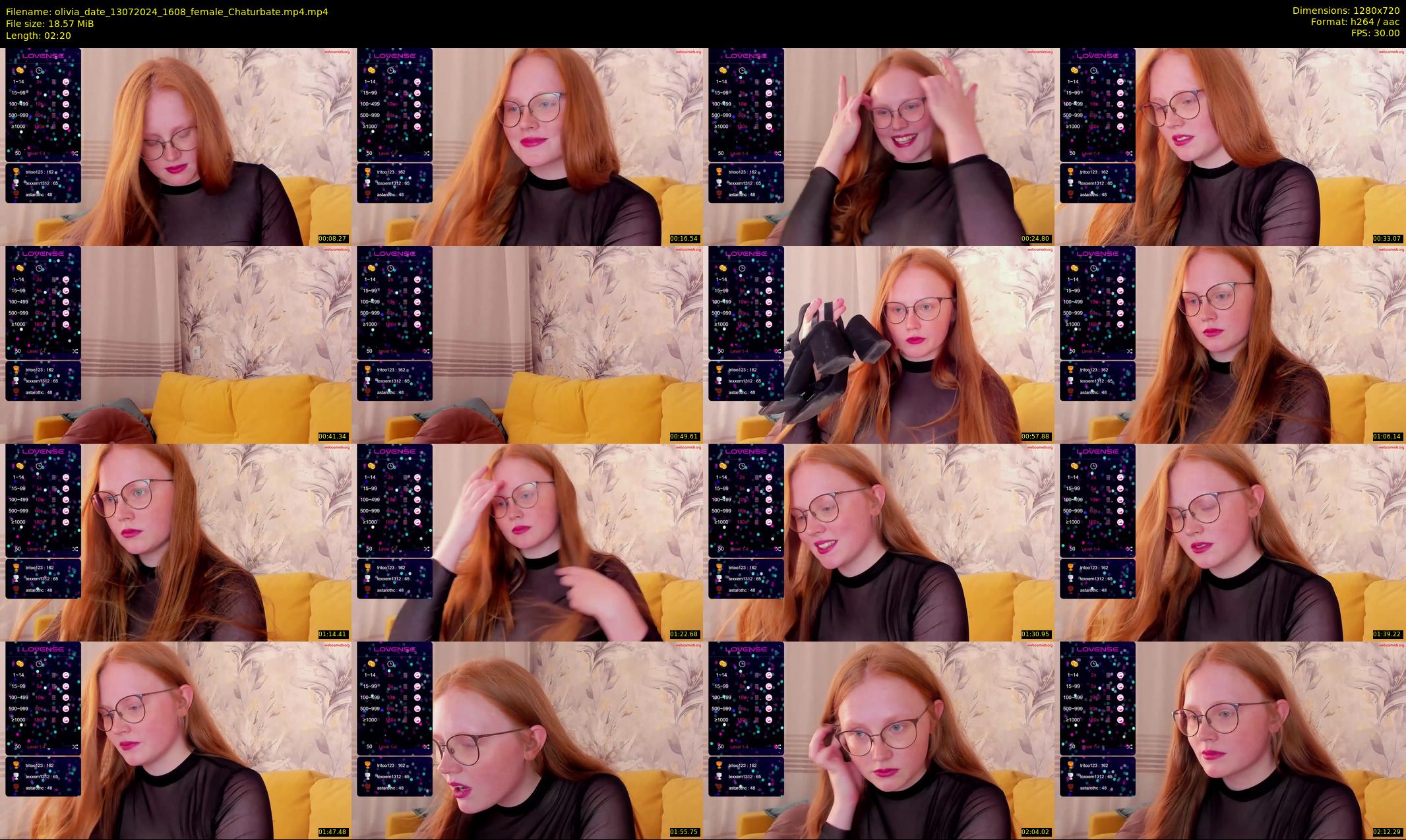 olivia_date — 3 minute Chaturbate female cam show recording, 720p, Jul 13, 2024