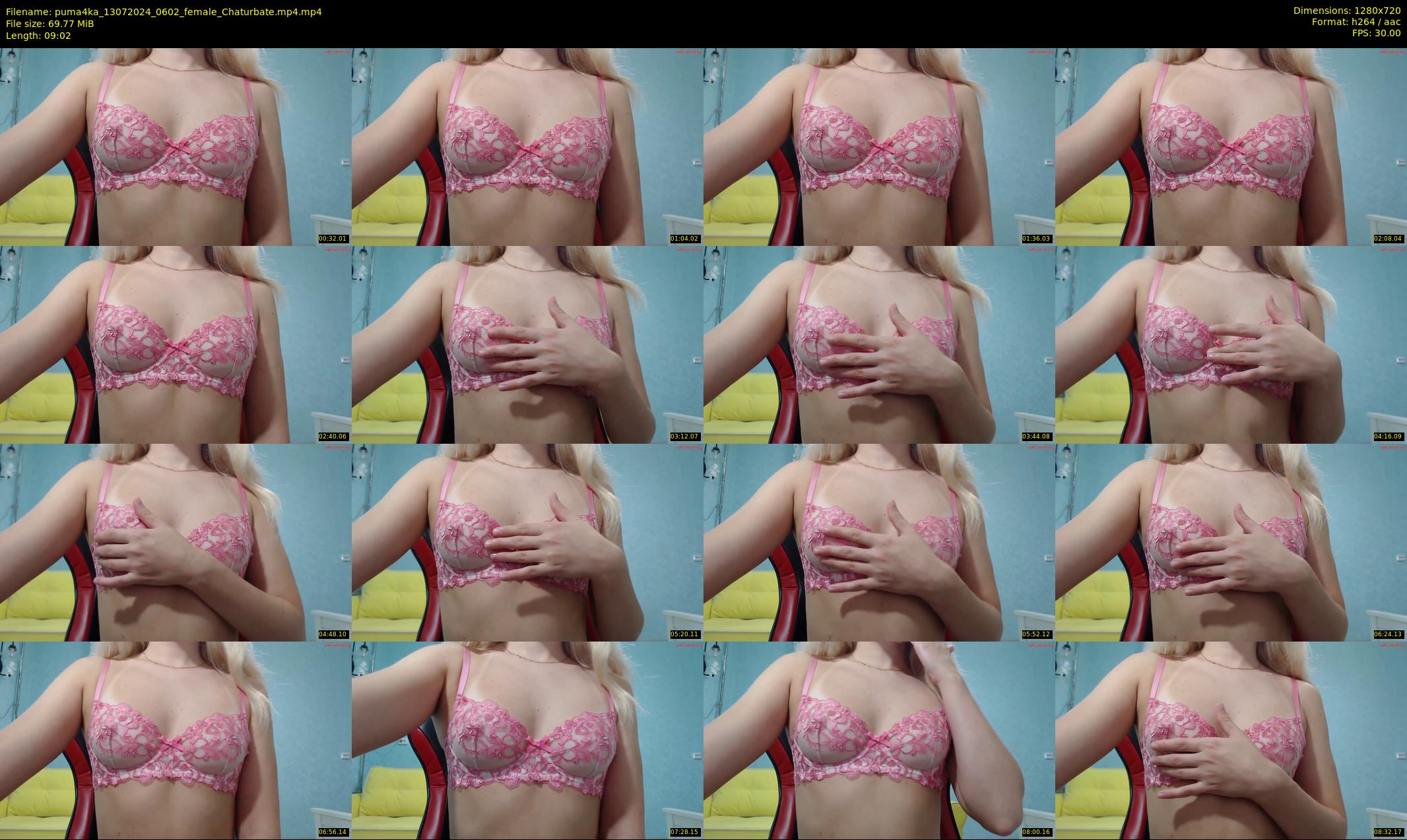 puma4ka — 10 minute Chaturbate female cam show recording, 720p, Jul 13, 2024