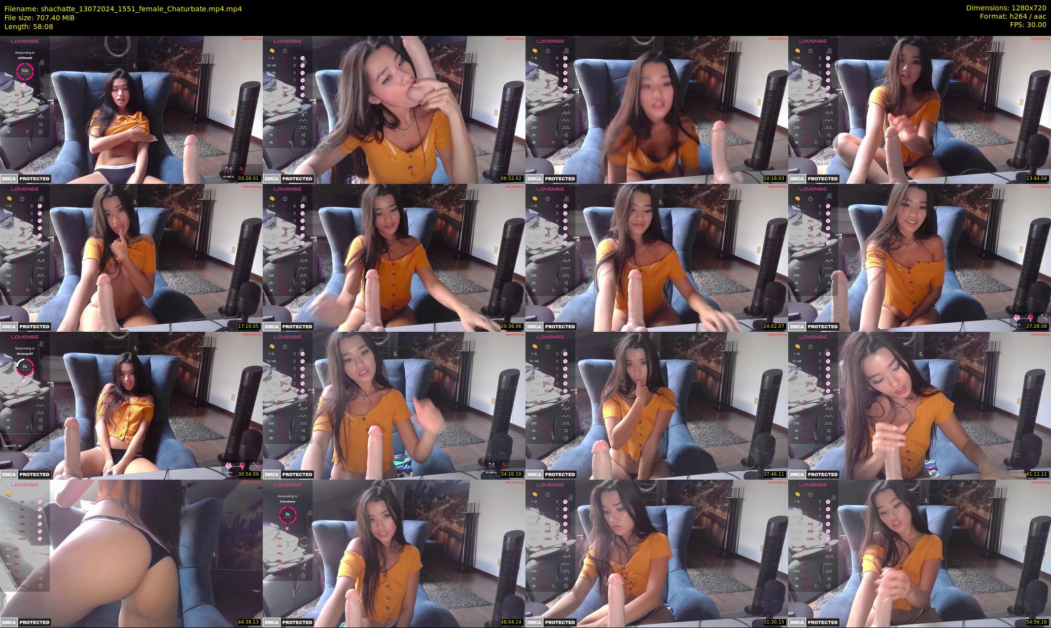 shachatte — 59 minute Chaturbate couple cam show recording, 720p, Jul 13, 2024