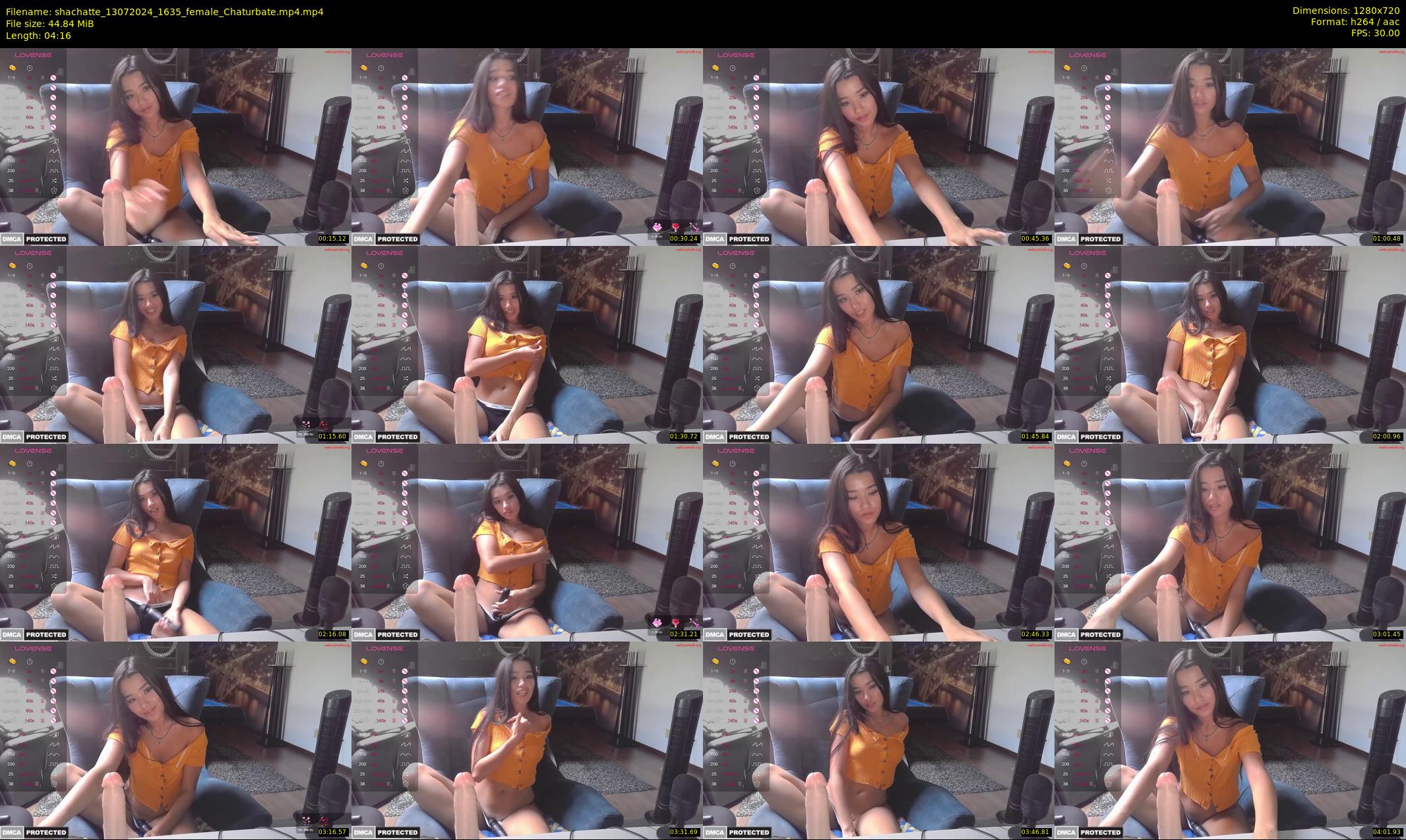 shachatte — 5 minute Chaturbate couple cam show recording, 720p, Jul 13, 2024