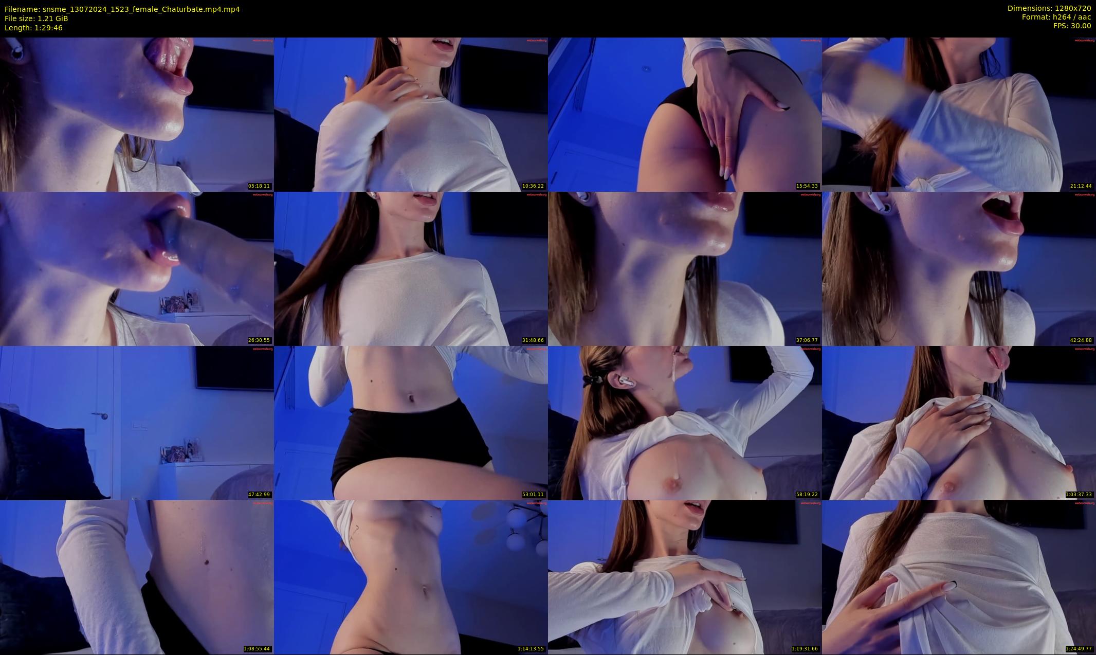 snsme — 90 minute Chaturbate female cam show recording, 720p, Jul 13, 2024
