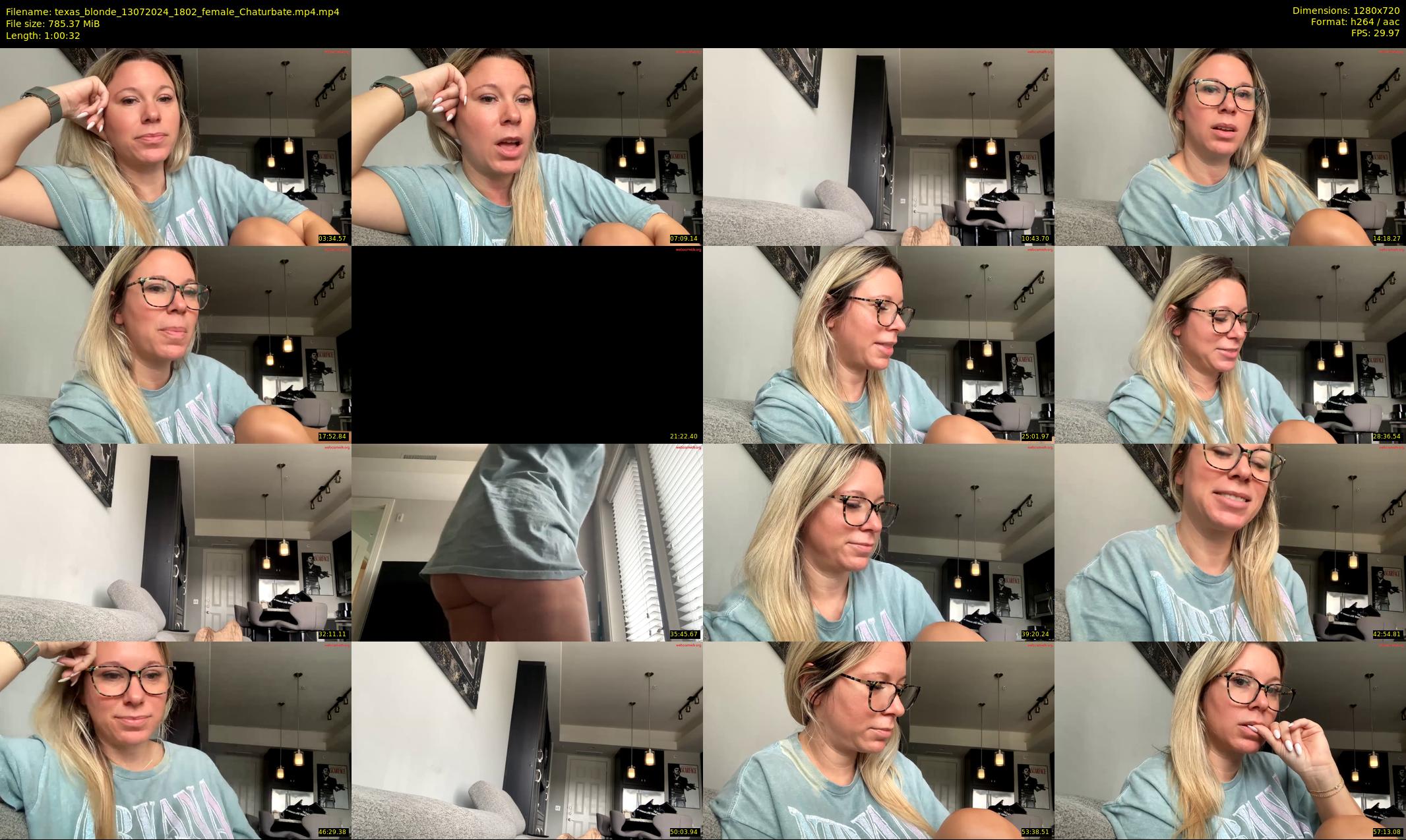 texas_blonde — 61 minute Chaturbate female cam show recording, 720p, Jul 13, 2024