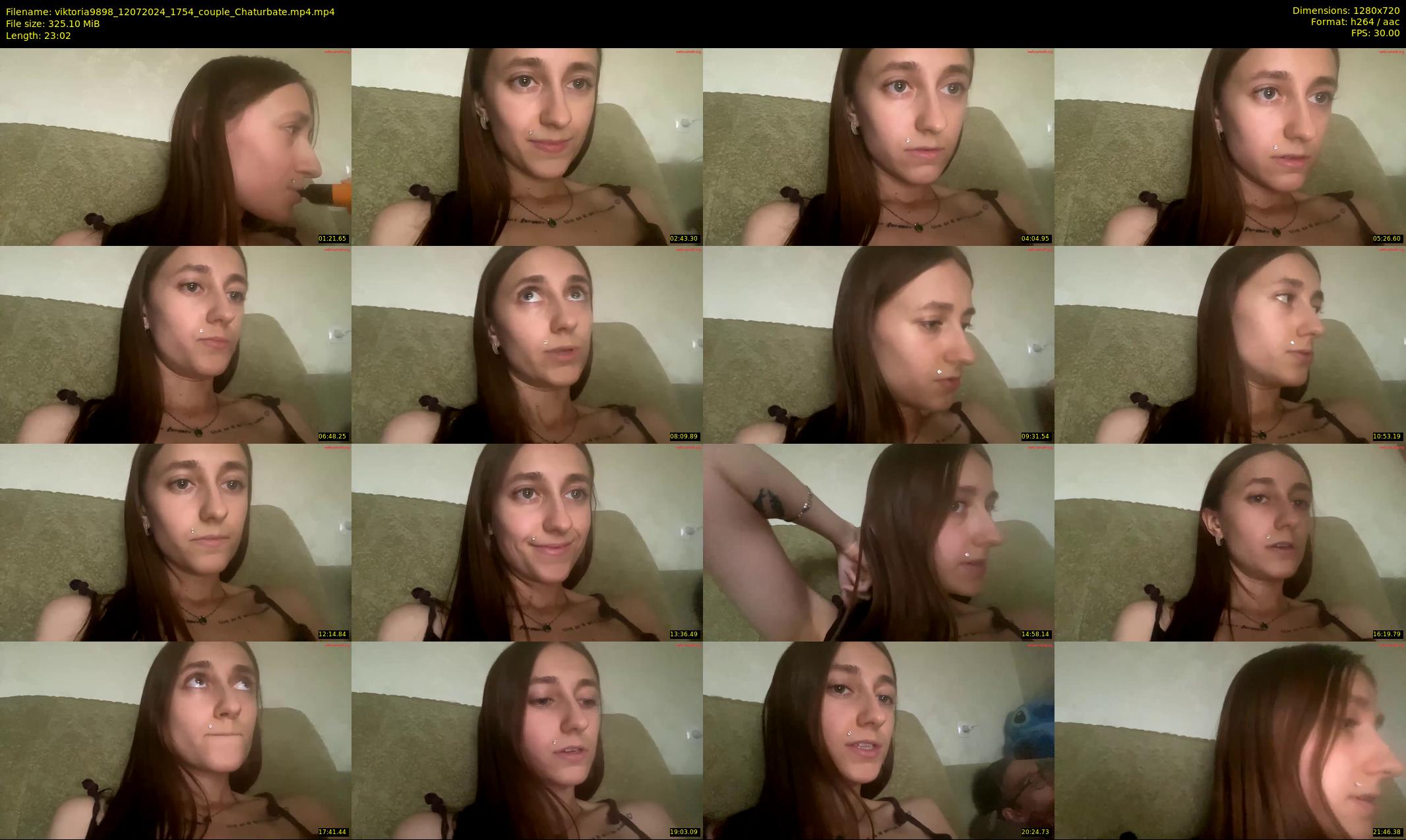 viktoria9898 — 24 minute Chaturbate couple cam show recording, 720p, Jul 12, 2024