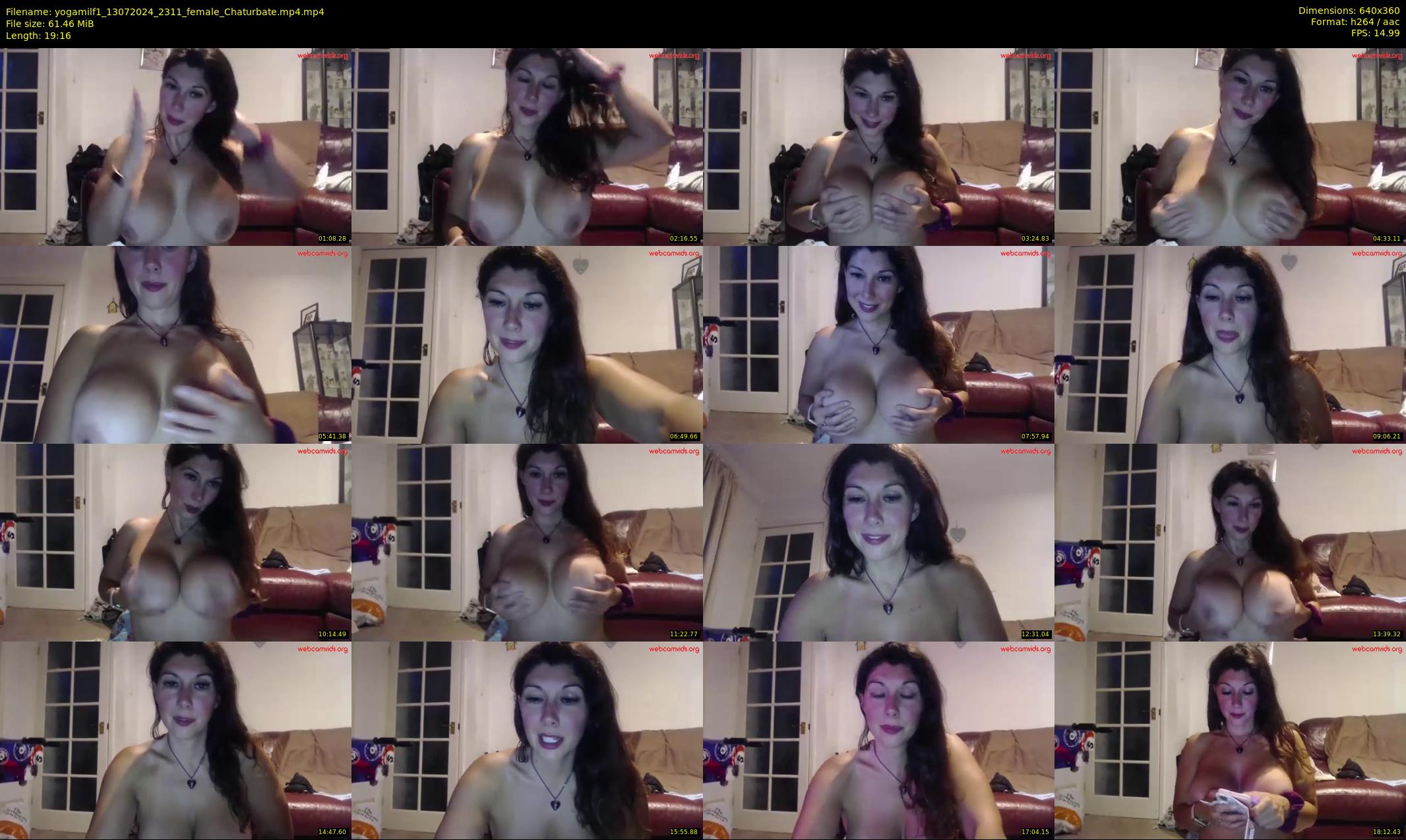yogamilf1 — 20 minute Chaturbate female cam show recording, 360p, Jul 13, 2024